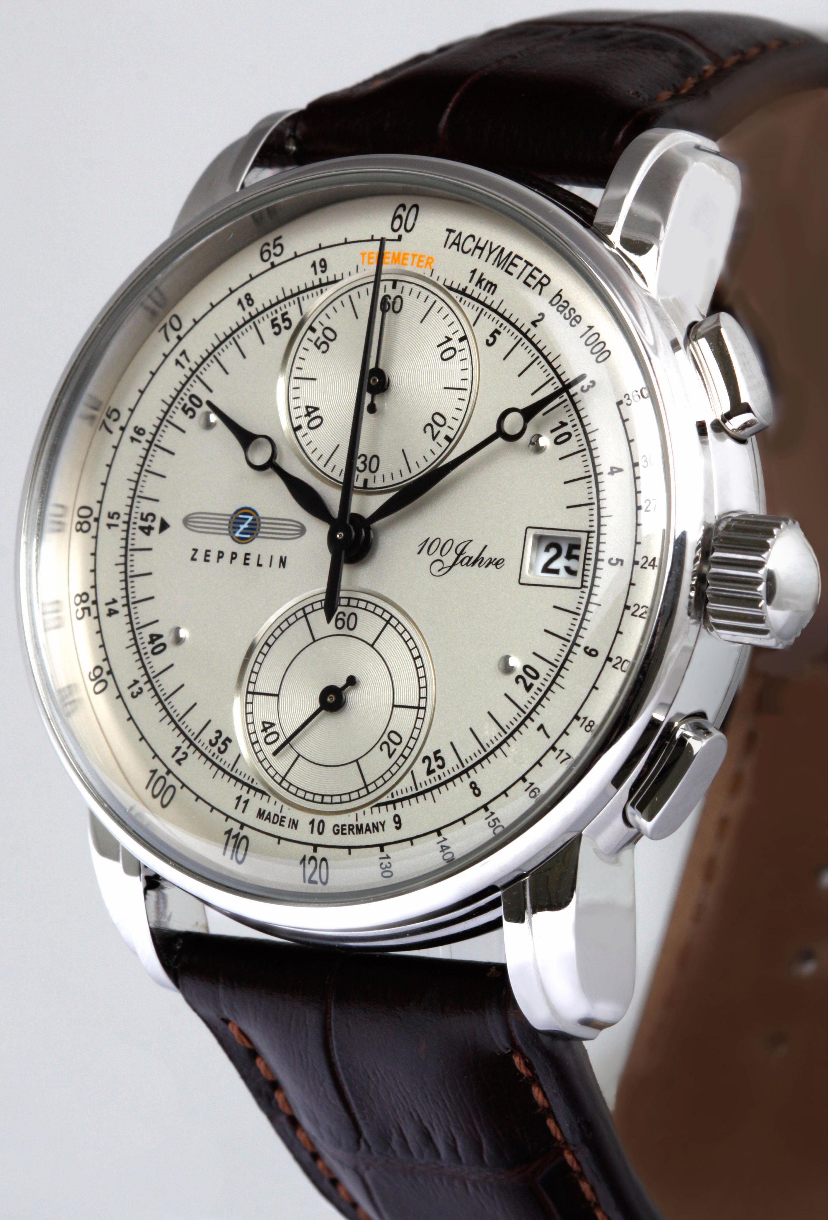 ZEPPELIN Chronograph 100 Jahre 8670-1, Armbanduhr, günstig online kaufen