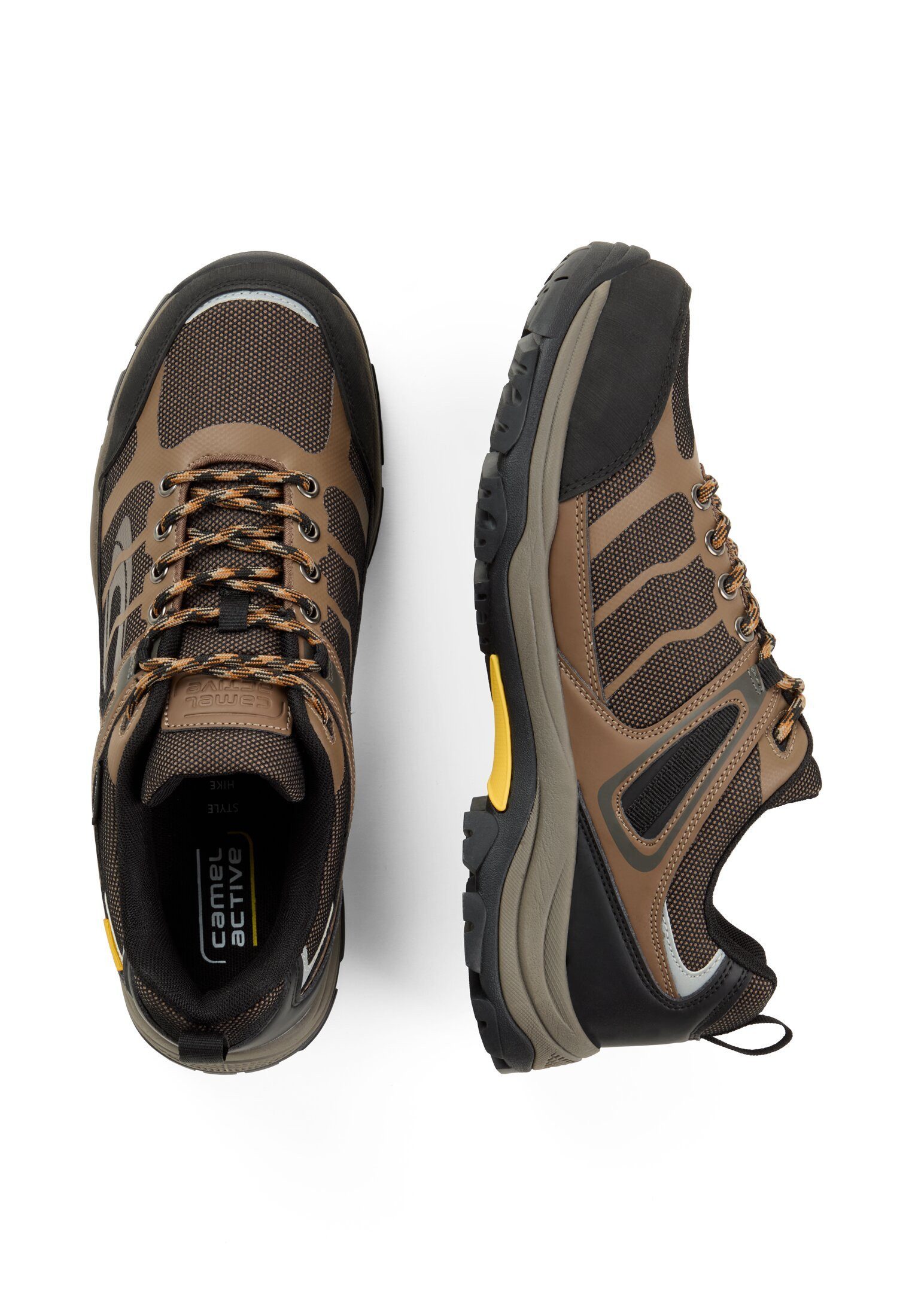 camel active Hiking textile/synthetic BRAUN Schnürboots günstig online kaufen