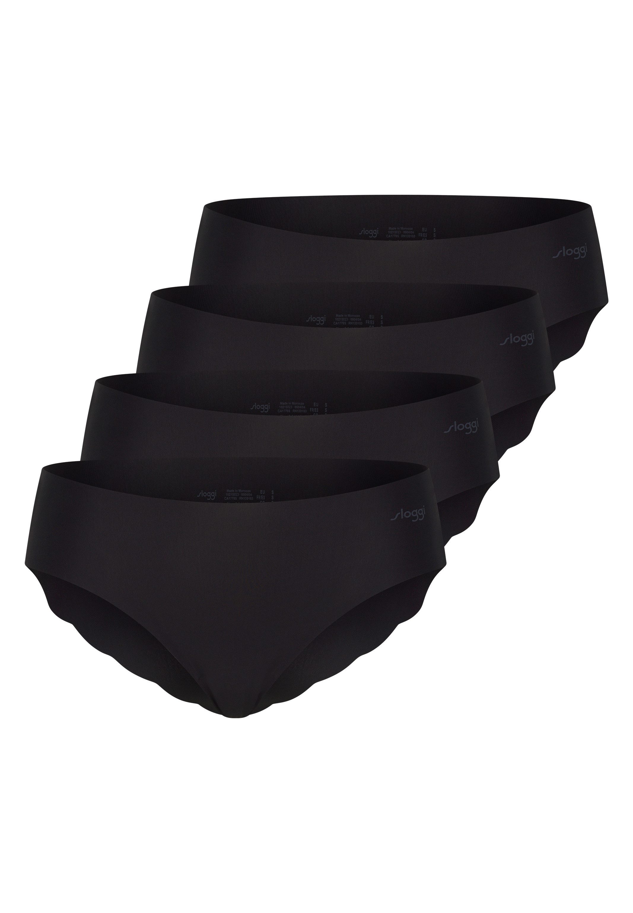 sloggi Hipster 4er Pack ZERO Microfibre 2.0 (Spar-Set, 4-St) Hipster - Naht günstig online kaufen