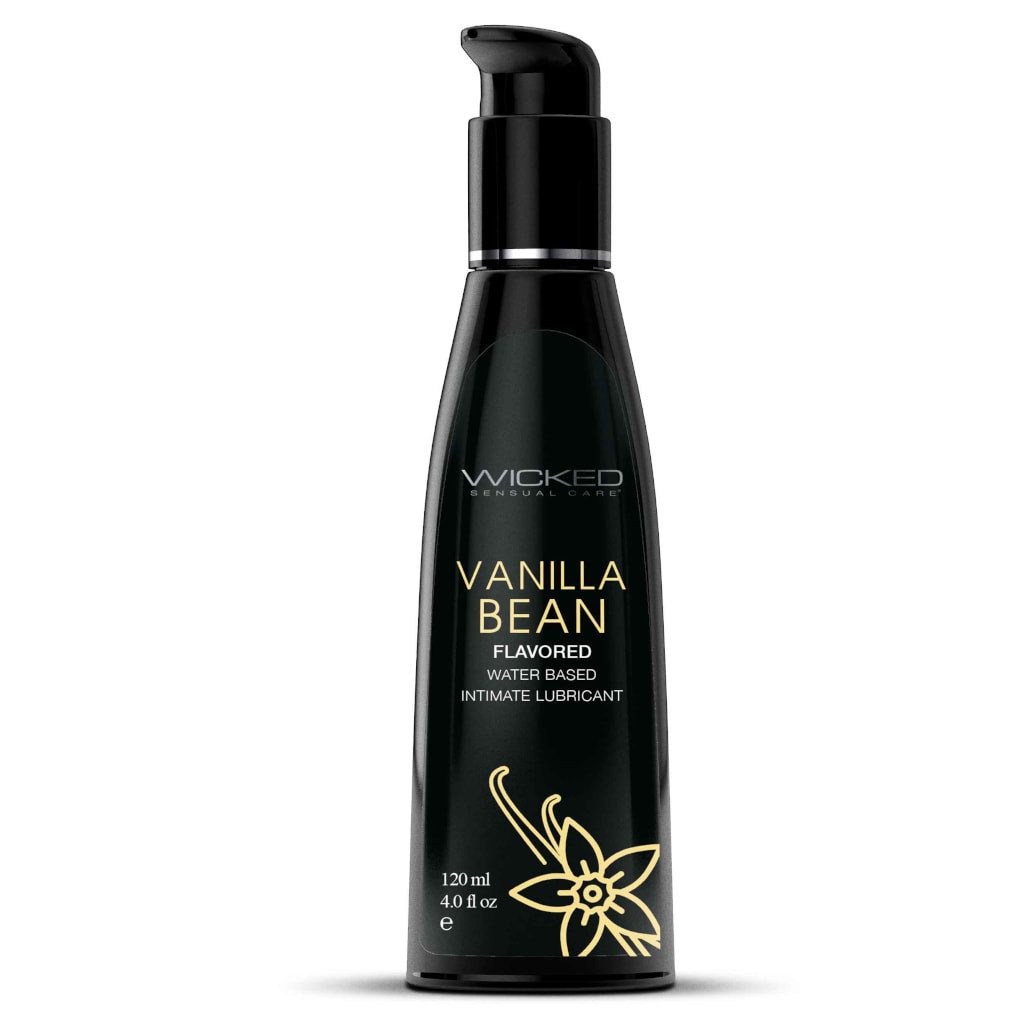 Wicked Gleitgel Wicked Aqua Vanilla Bean Flavored 120ml, 1-tlg., Gleitgel, vegan, Aroma