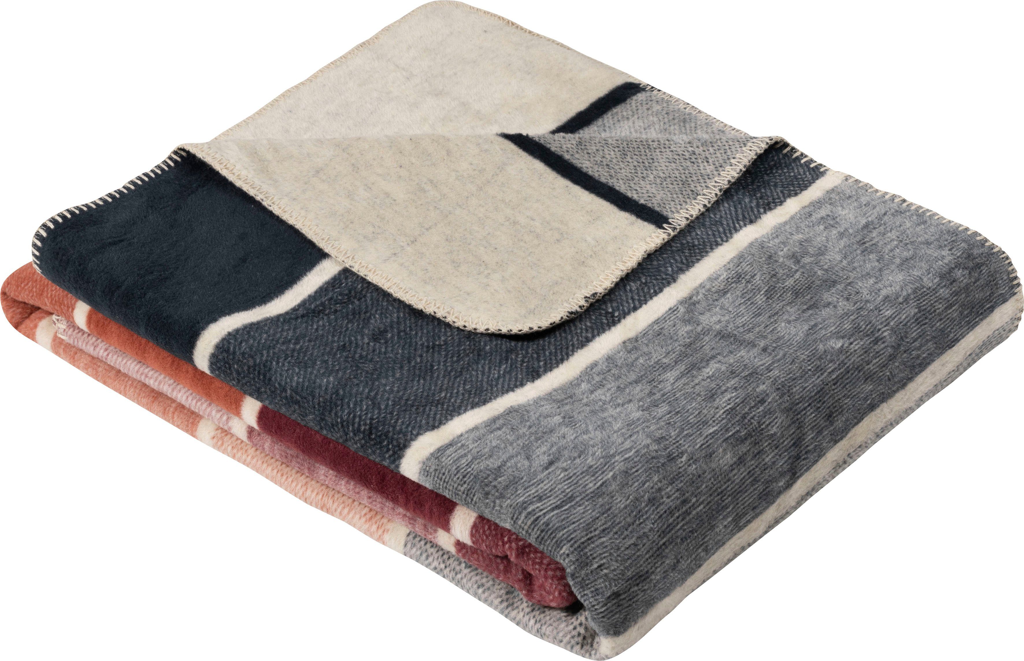 Wohndecke Jacquard Decke s.Oliver, s.Oliver, mit günstig online kaufen