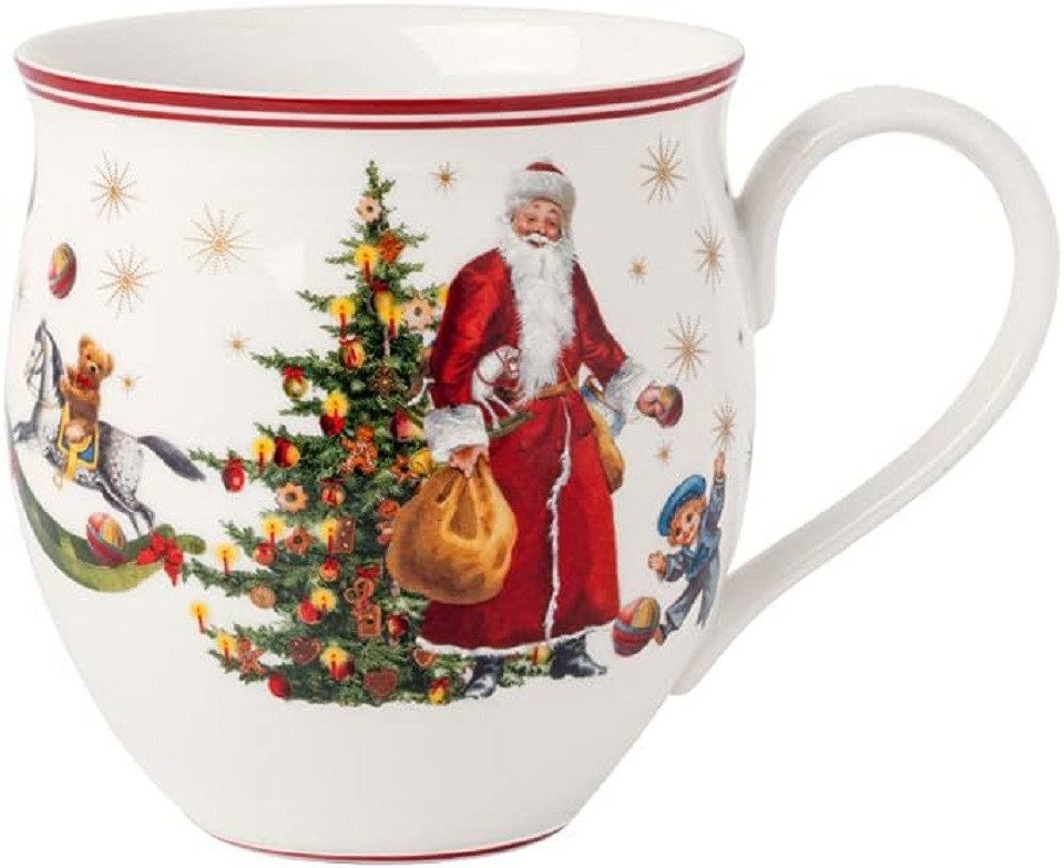 Villeroy & Boch Tasse 4873 - Toy's Delight Kaffeebecher Santa, 390 ml, 1-tlg.