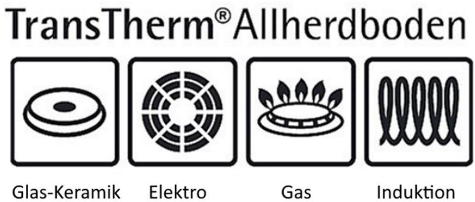 Edelstahl Rostfrei Induktion (1-tlg), 18/10 28 keramikbeschichtet, Cromargan® Durado, cm, Servierpfanne Ø WMF