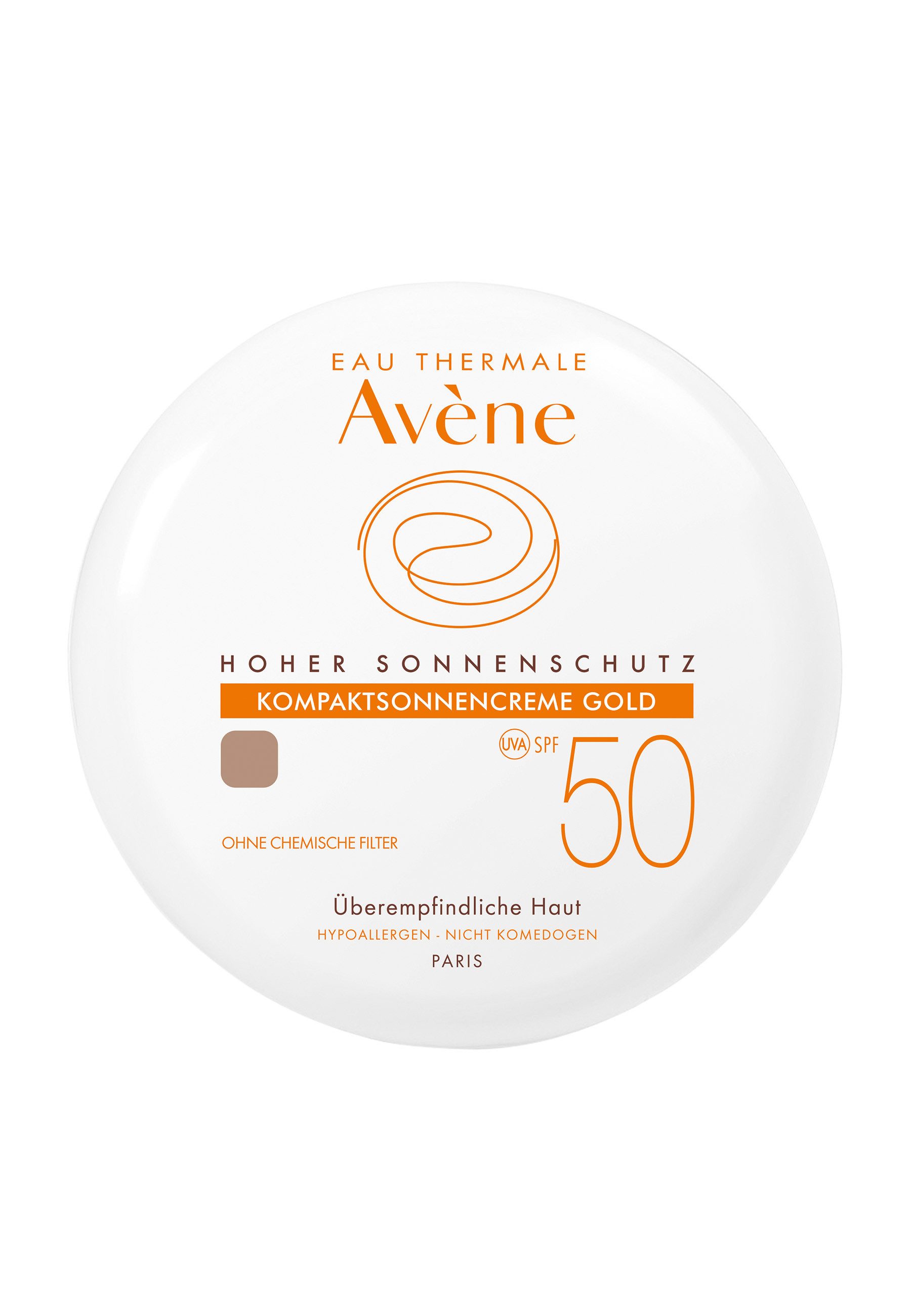 Avene Gesichtspflege Kompaktsonnencreme Gold SPF 50