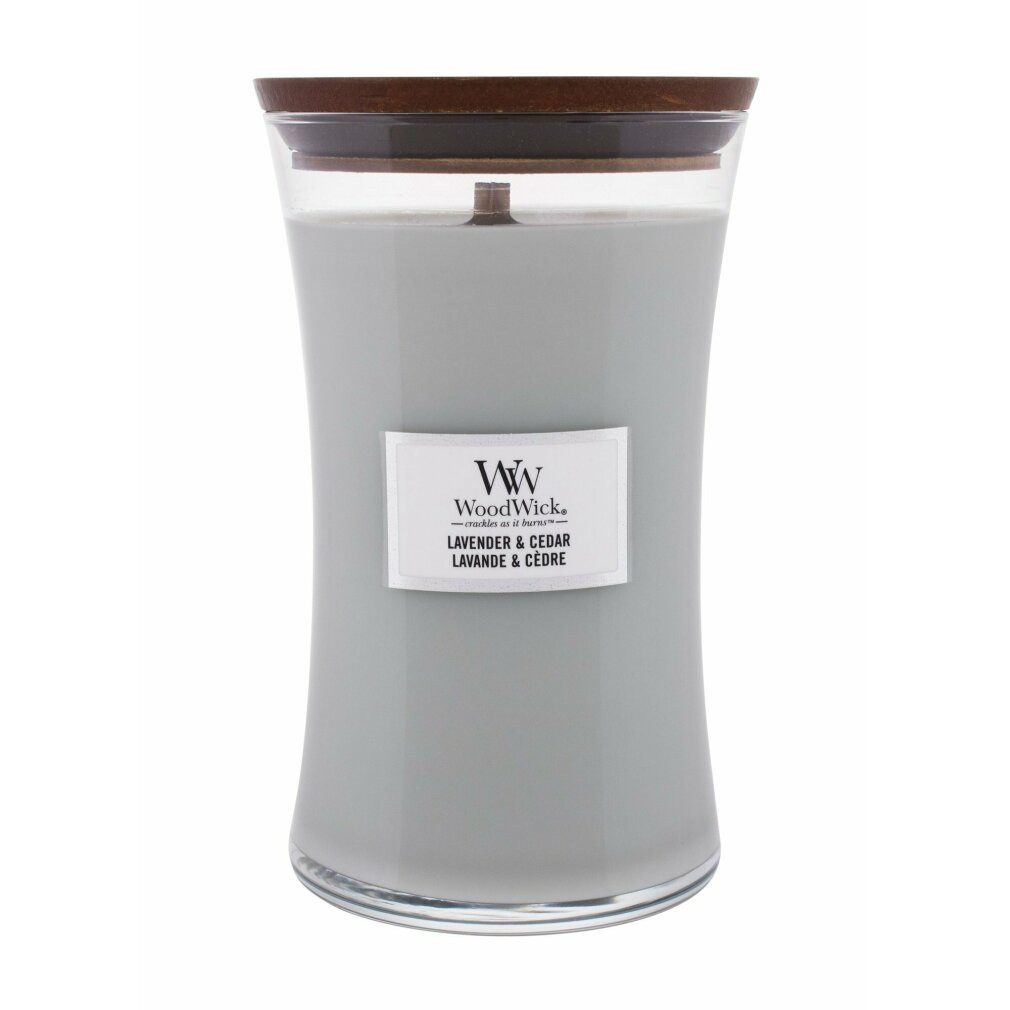 WoodWick Lavendar&Cedar Hourglass Duftkerze · 610 g – Bild 2 von 3