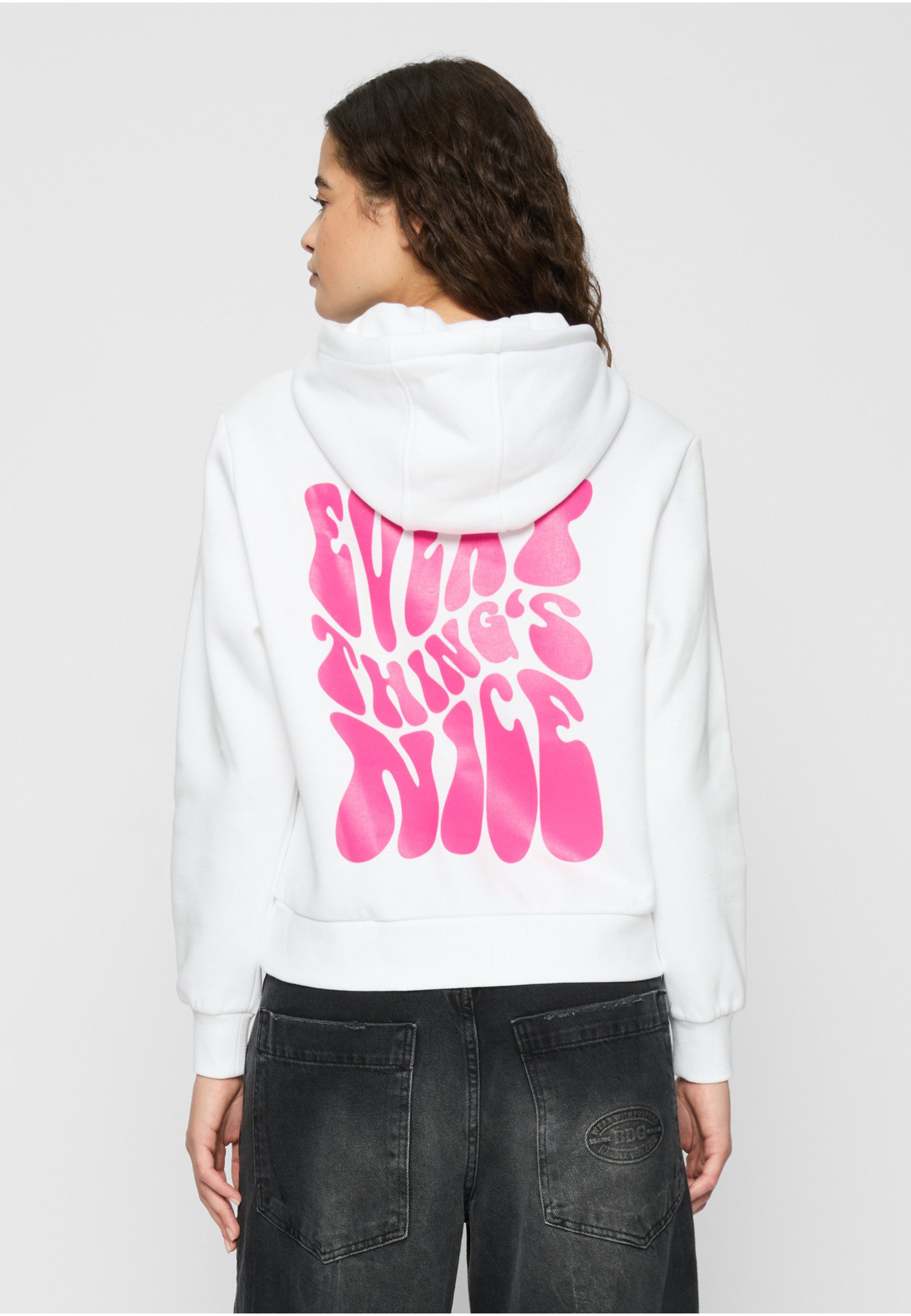 Miss Tee Kapuzensweatshirt Miss Tee Every Things Nice Hoody – Bild 4 von 5
