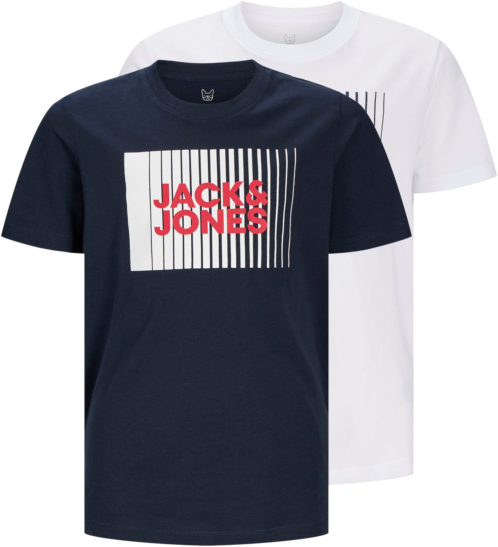 & Jones Jack 2-tlg) T-Shirt (Packung, Junior