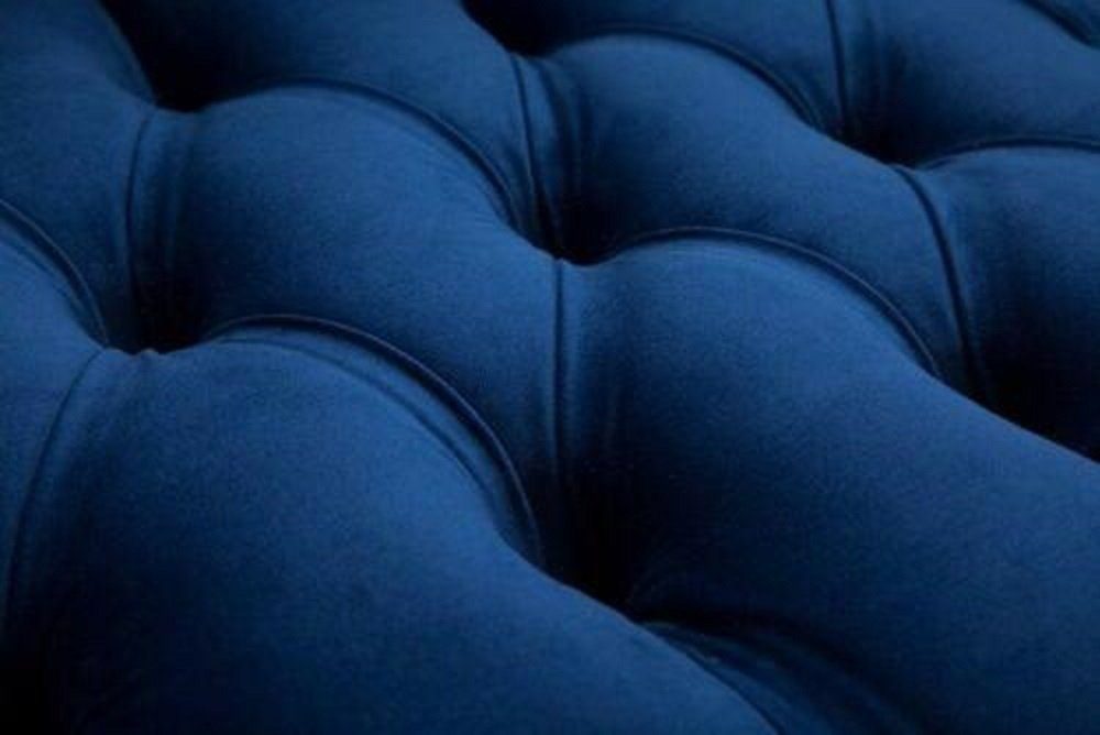 Chesterfield Hochwertige Sofa Sofa Couch Textil JVmoebel Stoff designer
