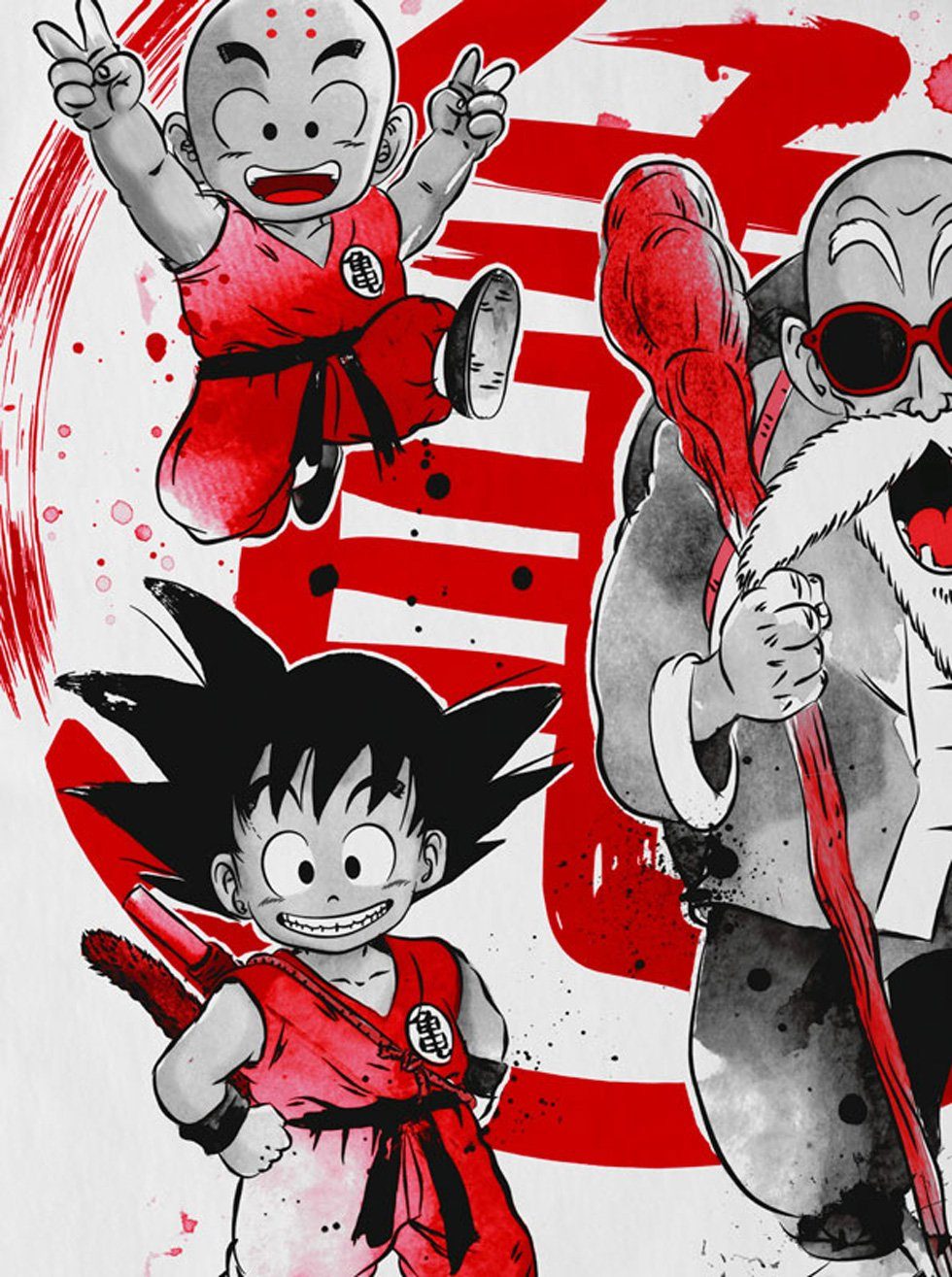 style3 T-Shirt Dragon Crew Energie Gallic Beam Struggle dragonball z gt songoku dbz – Bild 2 von 3