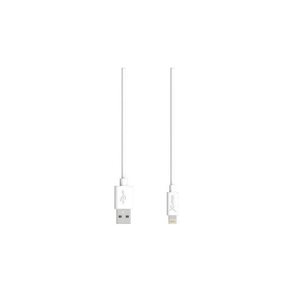 XLAYER XLayer Premium MFI Lightning Kabel 1,2m Sync & Charge Smartphone-Adapter Lightning, MFI-Zertifizierung, Doppelseitiges Design