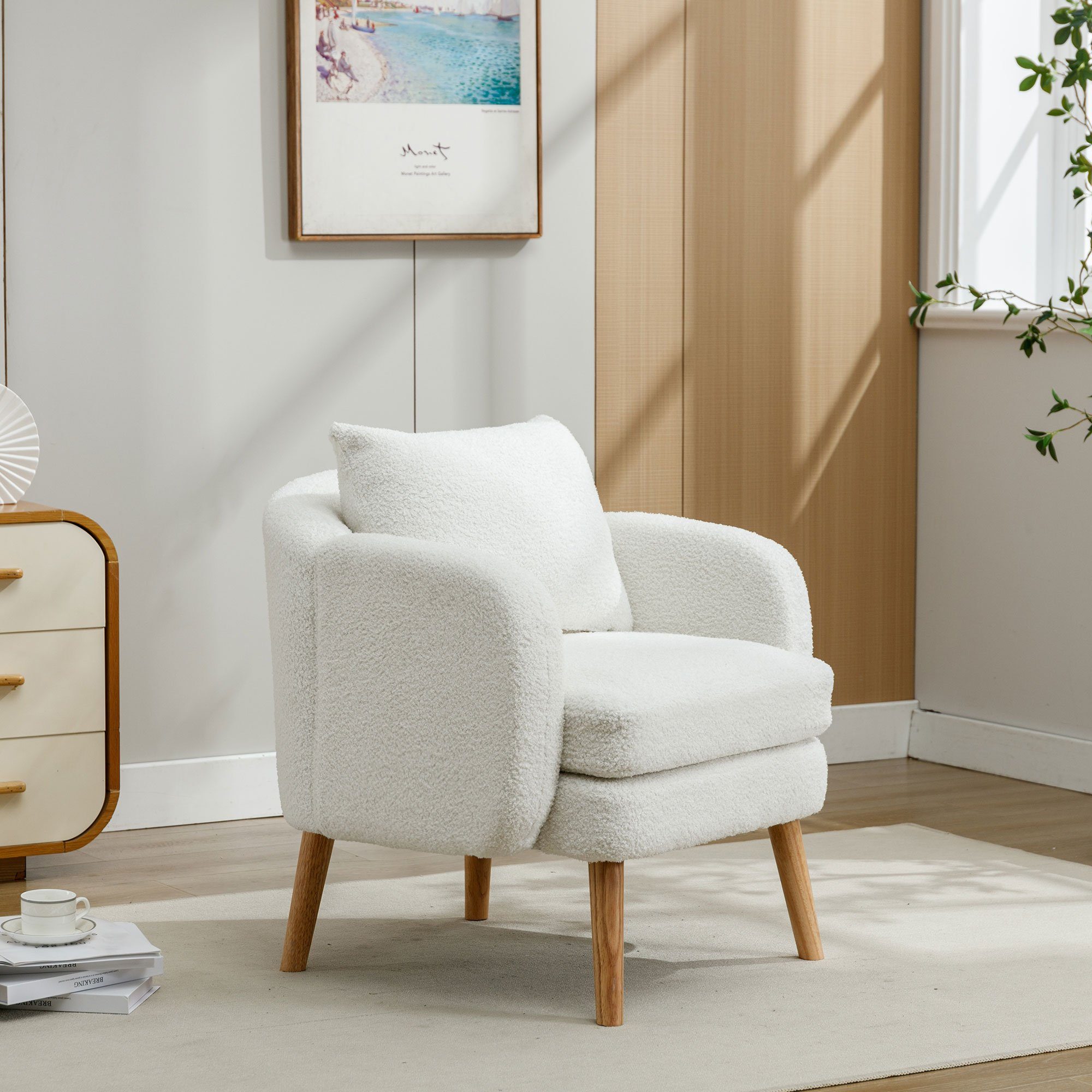 KLAM HOME Sessel Ohrensessel, Relaxsessel, Lehnsessel günstig online kaufen