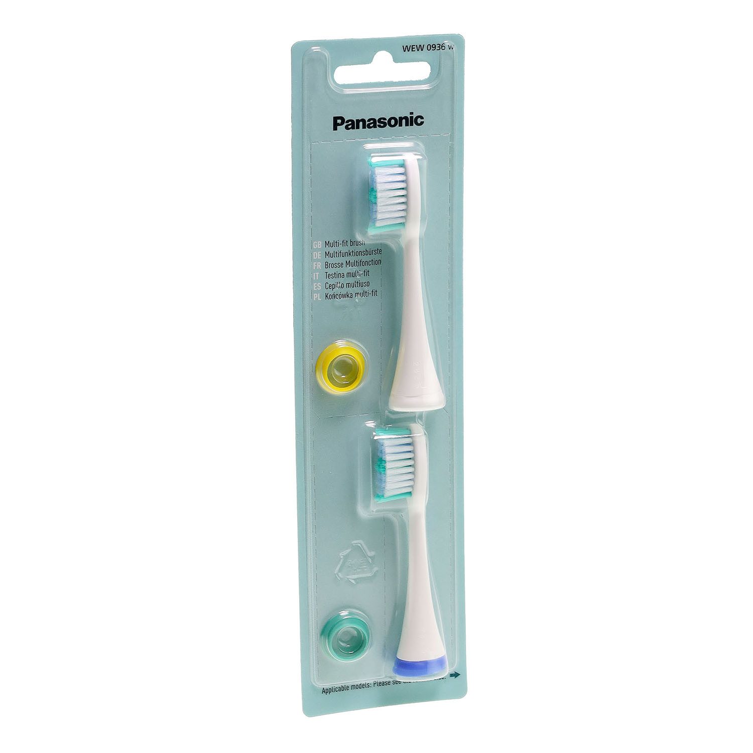 Aufsteckbürsten Panasonic WEW0936 Ersatzbürsten 2 Stück für EW-DL83 EW-DE92..Schallzah