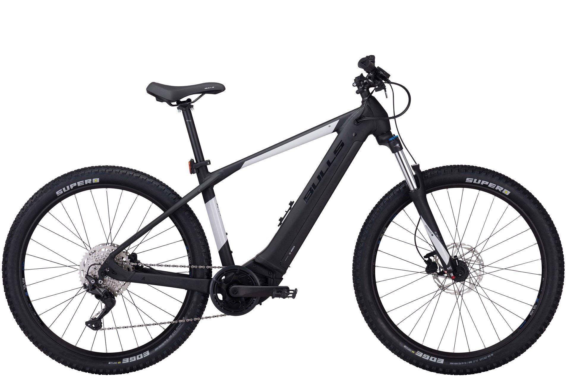 Bulls E-Bike Bulls Copperhead EVO 1 27,5'' 625 Wh schwarz 2024, 10 Gang SHIMANO Deore RD-M5120 shadow+, Kettenschaltung, Bosch Performance Line CX smart System, 625 Wh