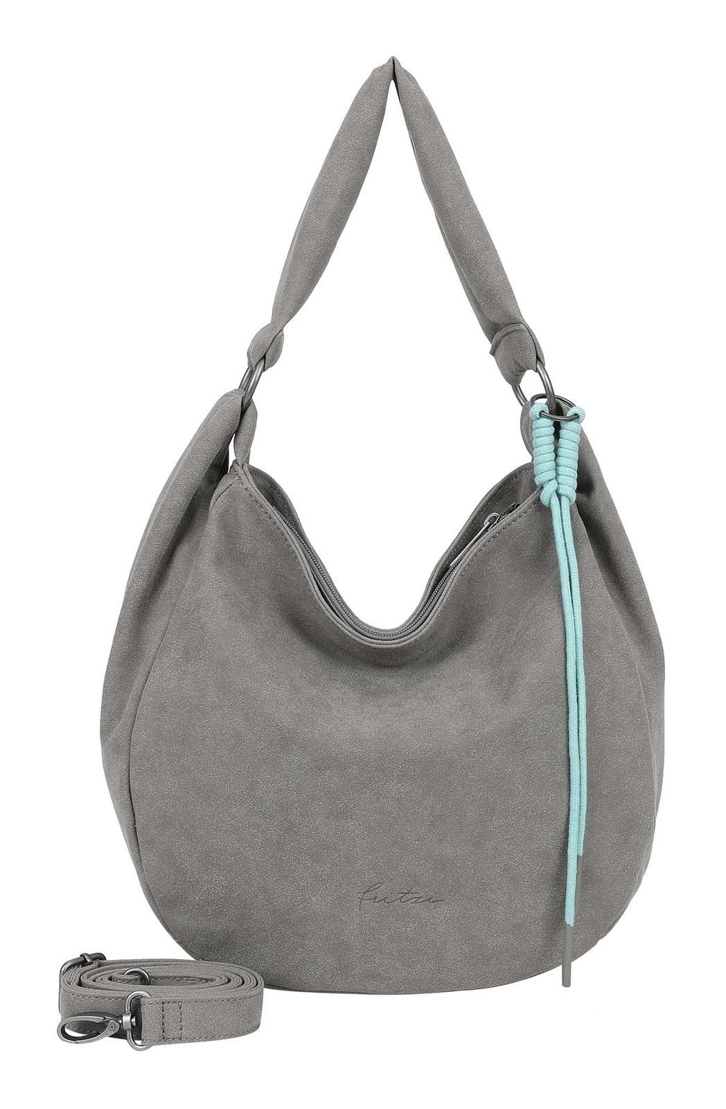 Fritzi aus Preußen Schultertasche Suede Jacky Hobo Bag