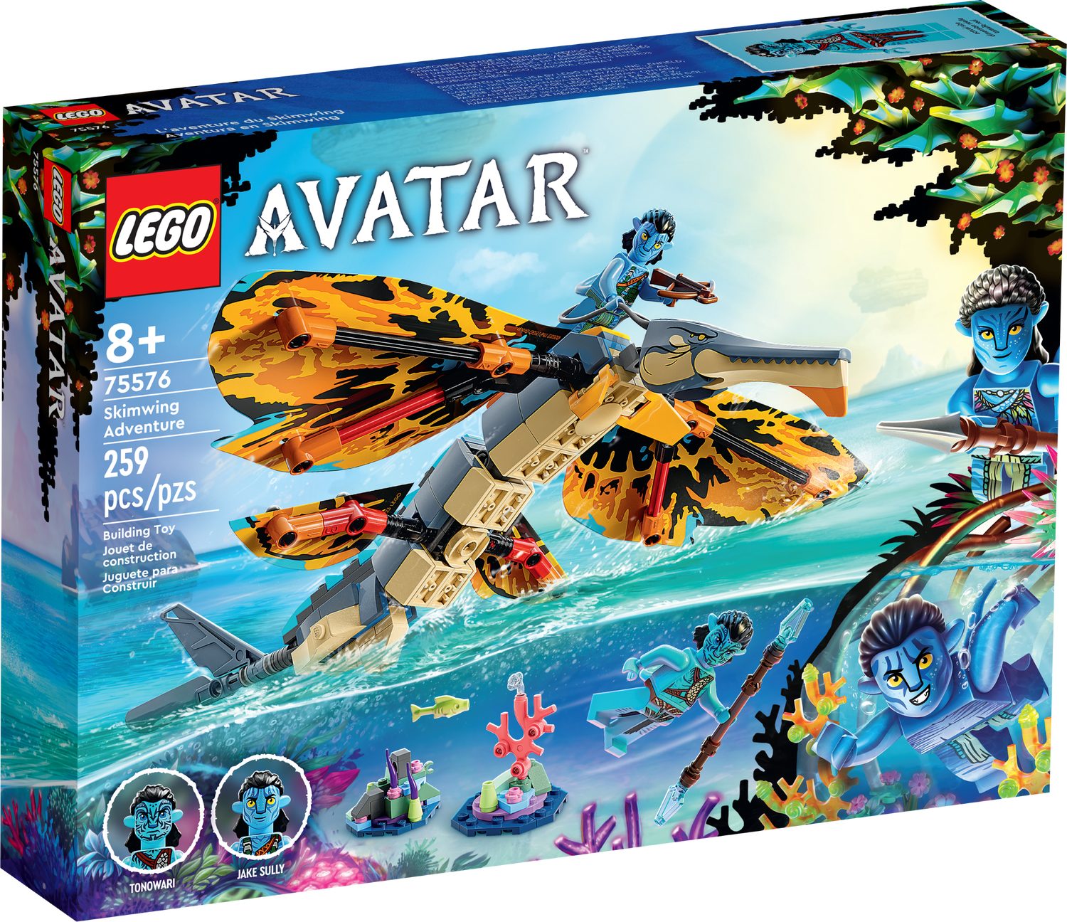 LEGO® LEGO 75576 Avatar Skimwing Abenteuer Spielbausteine, (Set, 259 St., U günstig online kaufen