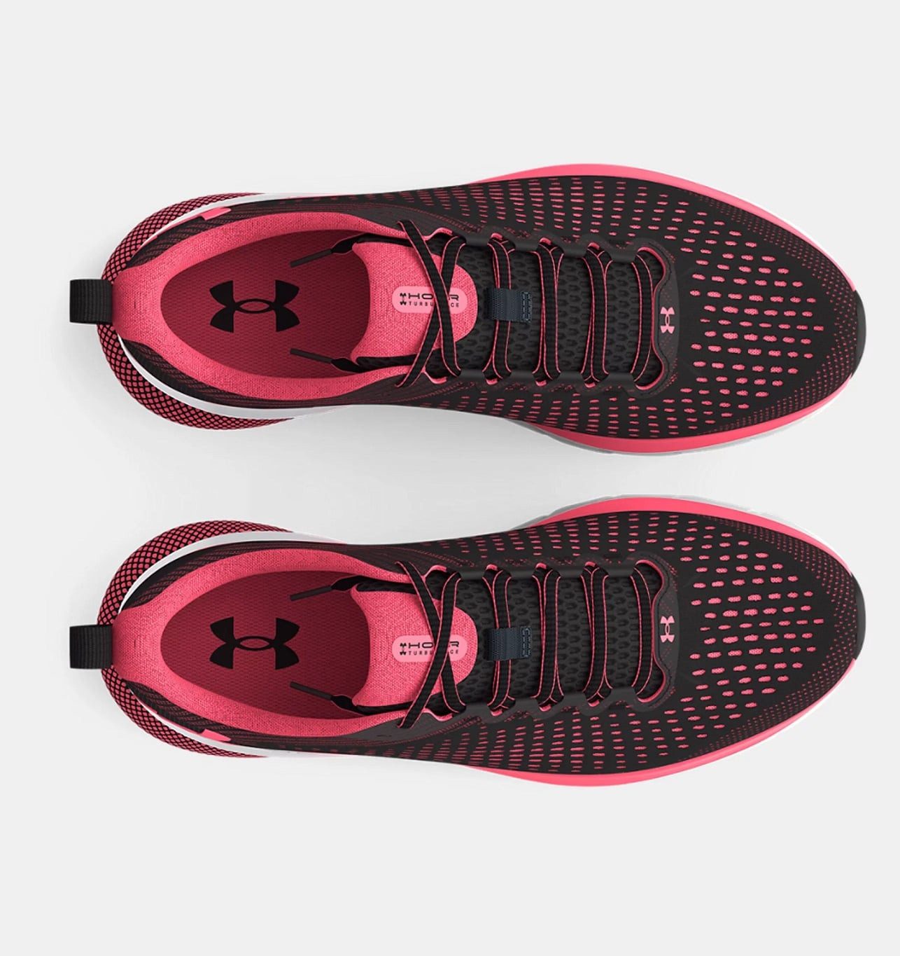 Under Armour® HOVR Turbulence schwarz/pink Damen Laufschuh