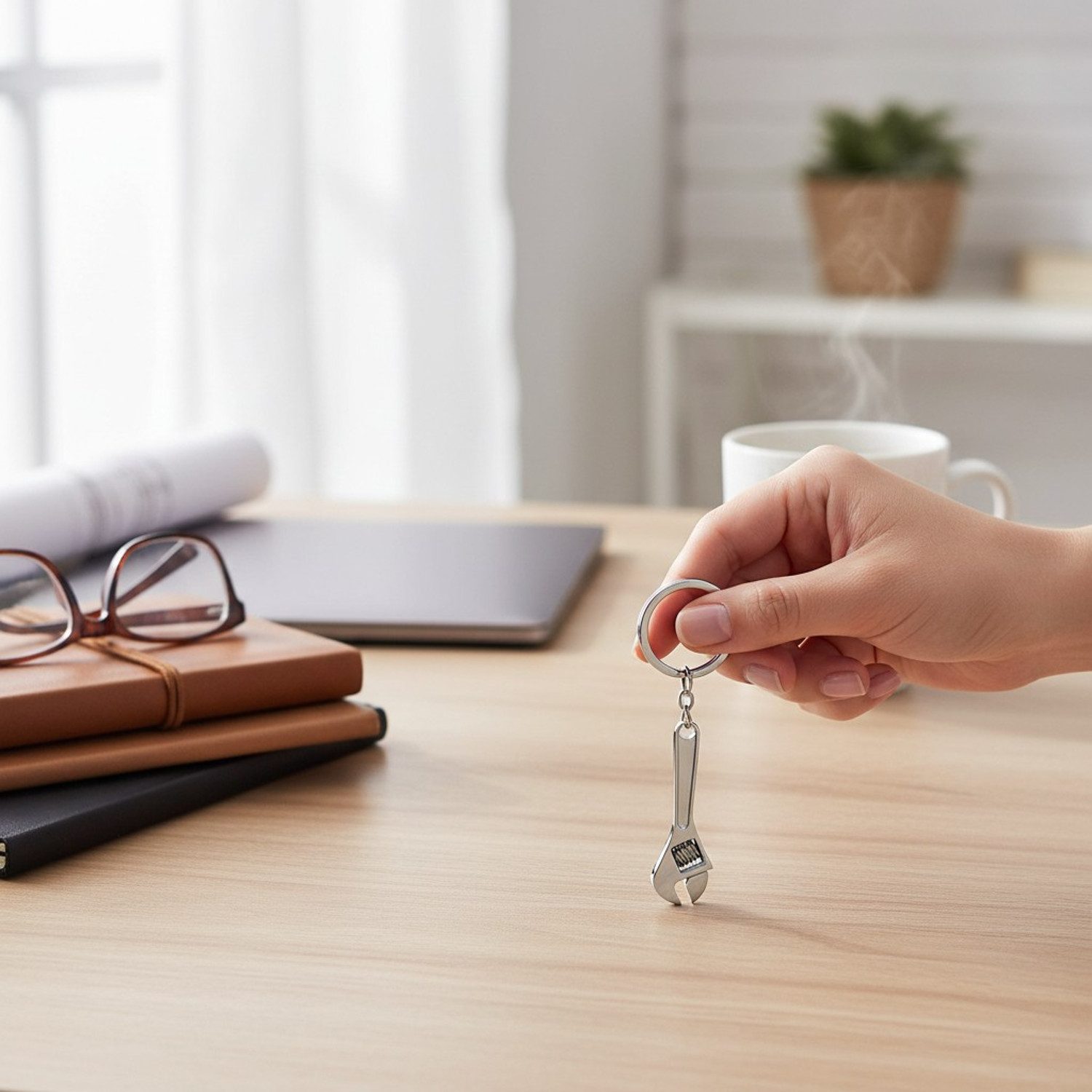 KARMA Schlüsselanhänger Schlüsselanhänger Herren, Schraubenschlüssel Design günstig online kaufen