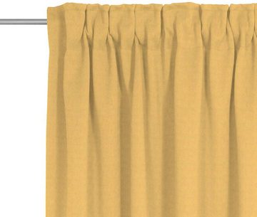 Vorhang Uni Collection, Adam, Multifunktionsband (1 St), blickdicht, Jacquard, nachhaltig aus Bio-Baumwolle