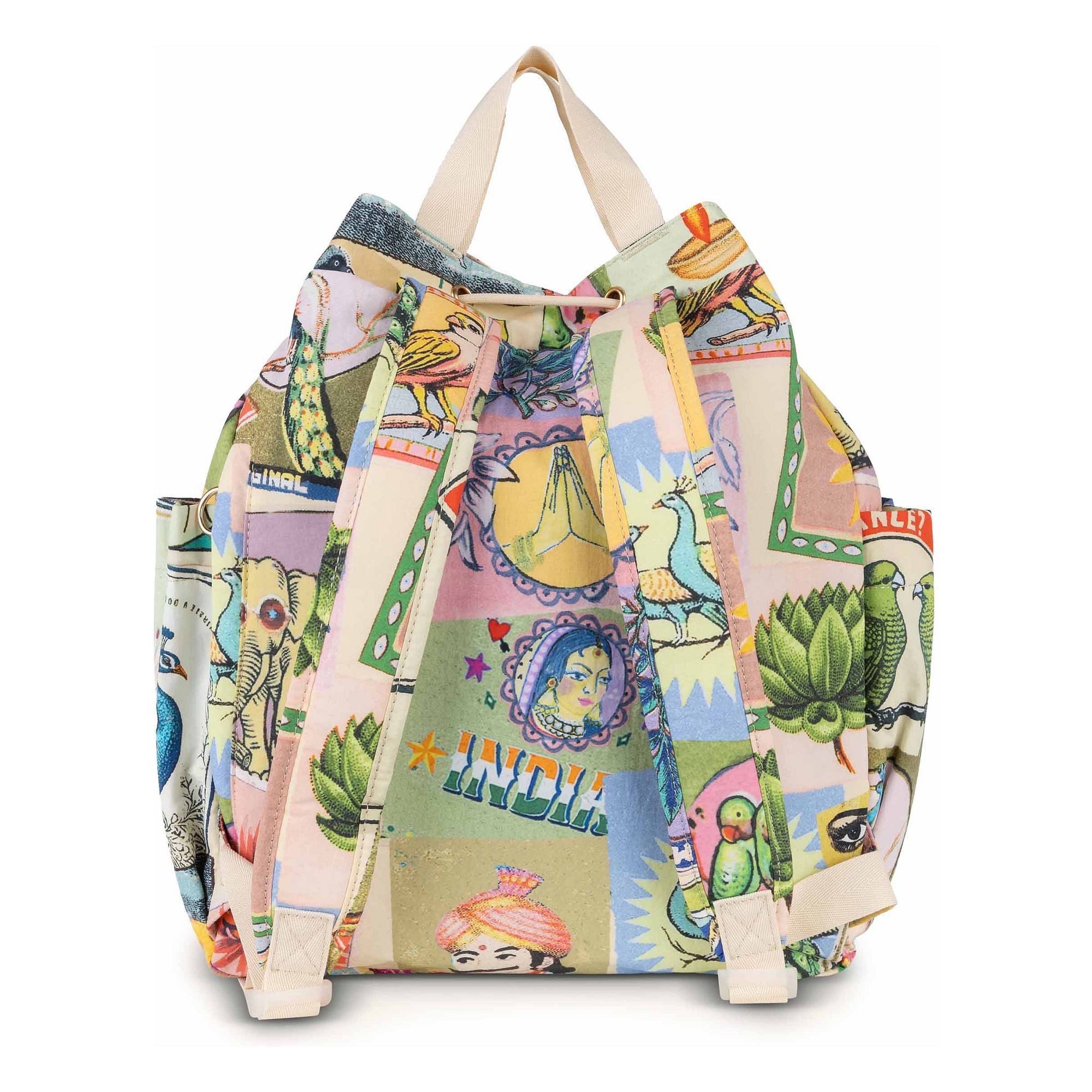 Oilily Rucksack Flaming Symbols, Polyamid