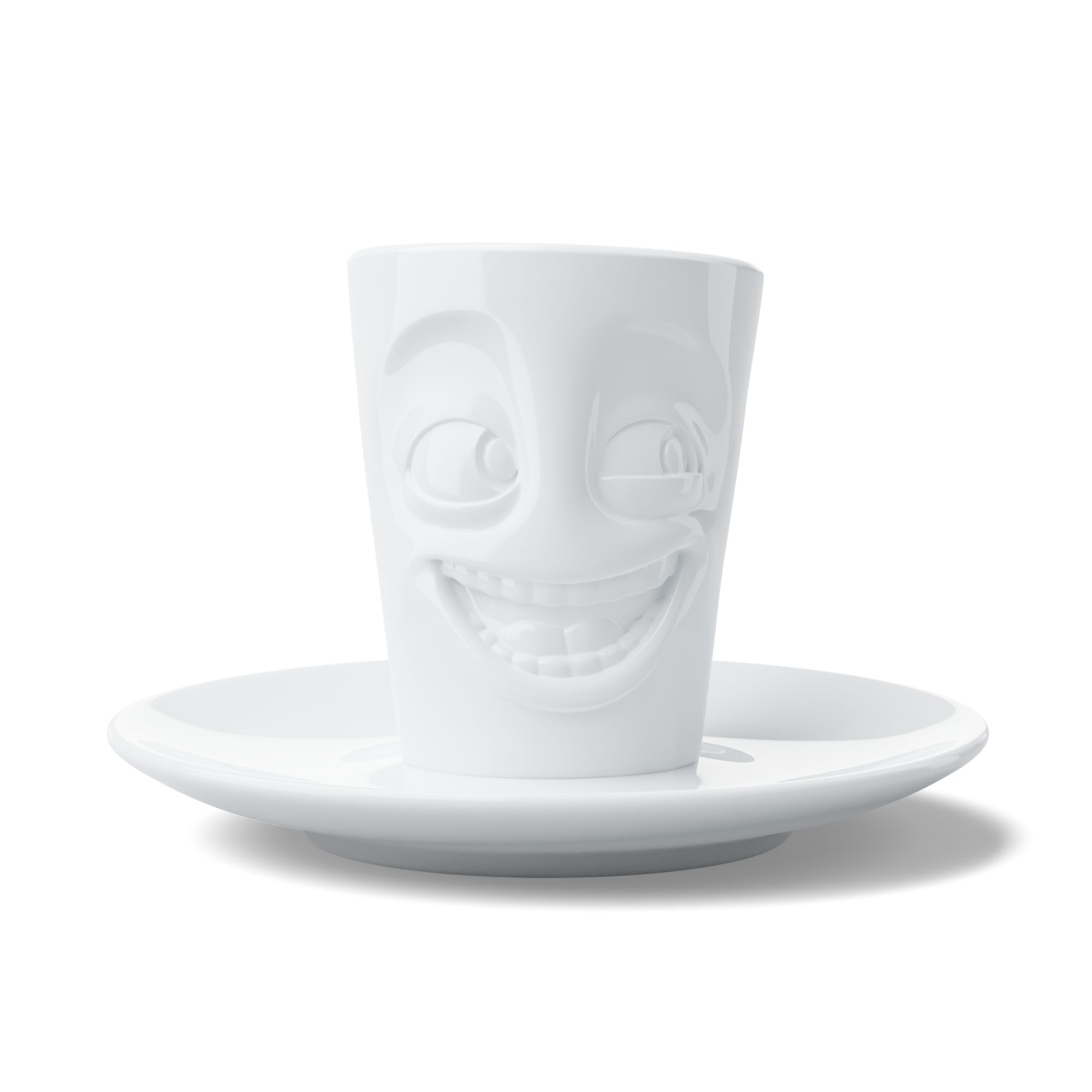 FIFTYEIGHT PRODUCTS Espressotasse FIFTYEIGHT Espresso Mug mit Henkel, Hartporzellan in bruchsicherer Hotelqualität