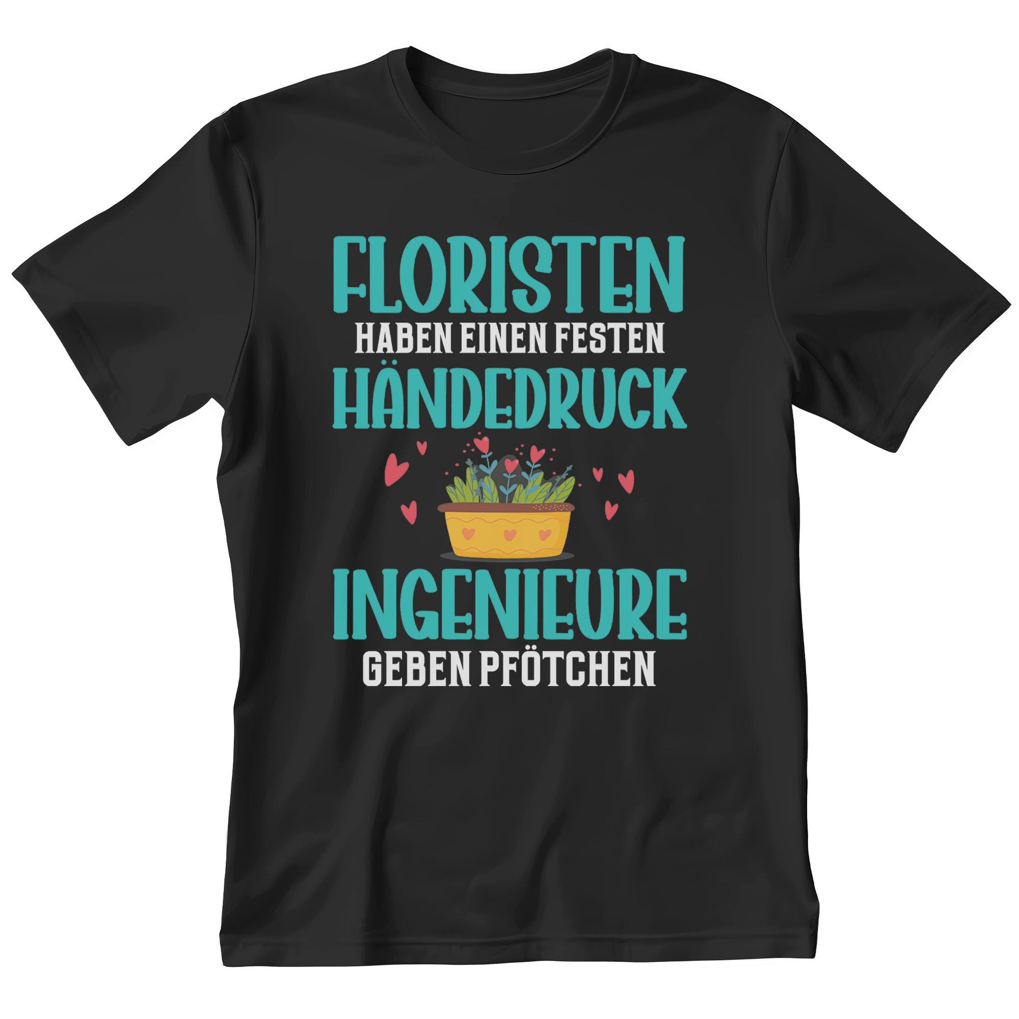 T-Shirt Florist Geschenk Männer Spruch Beruf Ausbildung Abschluss