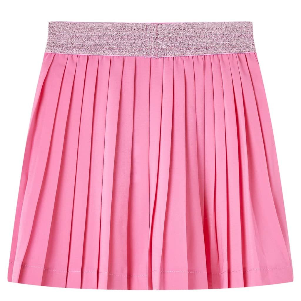 vidaXL Faltenrock Kinder-Rock Rosa 104
