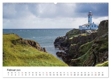 CALVENDO Wandkalender Irland wie gemalt (Premium, hochwertiger DIN A2 Wandkalender 2023, Kunstdruck in Hochglanz)