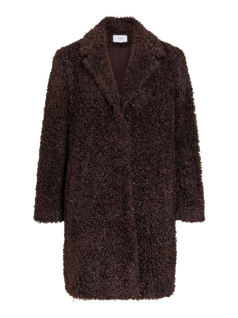 Vila Langmantel VIMAJDA L/S TEDDY JACKET /OTW