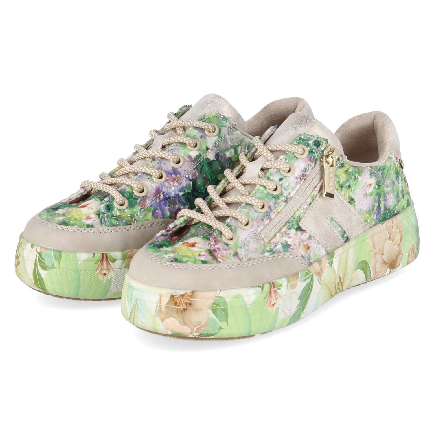 Rieker Rieker M7711-91 Damen Textil & Synthetik mehrfarbig Schnürschuh günstig online kaufen