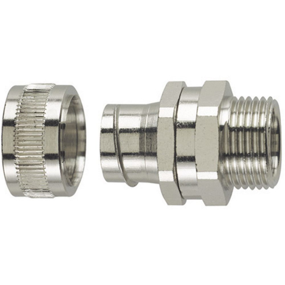 HellermannTyton Kabelzubehör HellermannTyton 166-30405 SC25-SM-M25 Schlauchverschraubung Metall M25, (SC25-SM-M25)