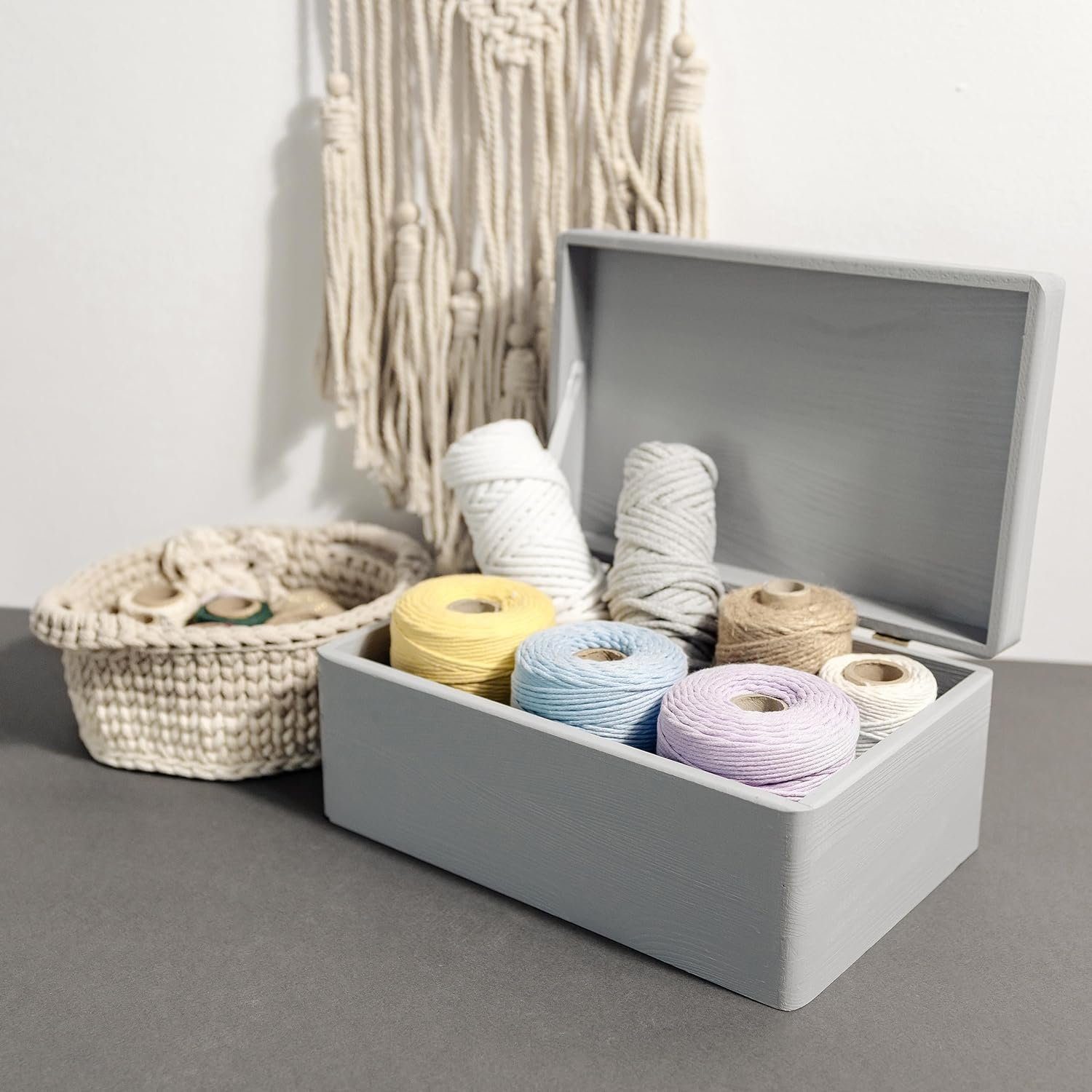 Creative Deco Holzkiste mit Deckel Groß Erinnerungsbox Baby Holzbox 30 x 20 günstig online kaufen