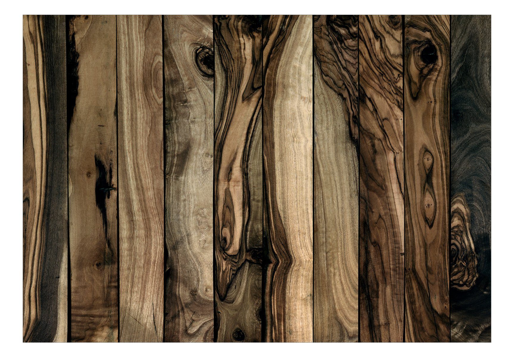 KUNSTLOFT Vliestapete Olive Wood Tapete lichtbeständige halb-matt, m, Design 1x0.7