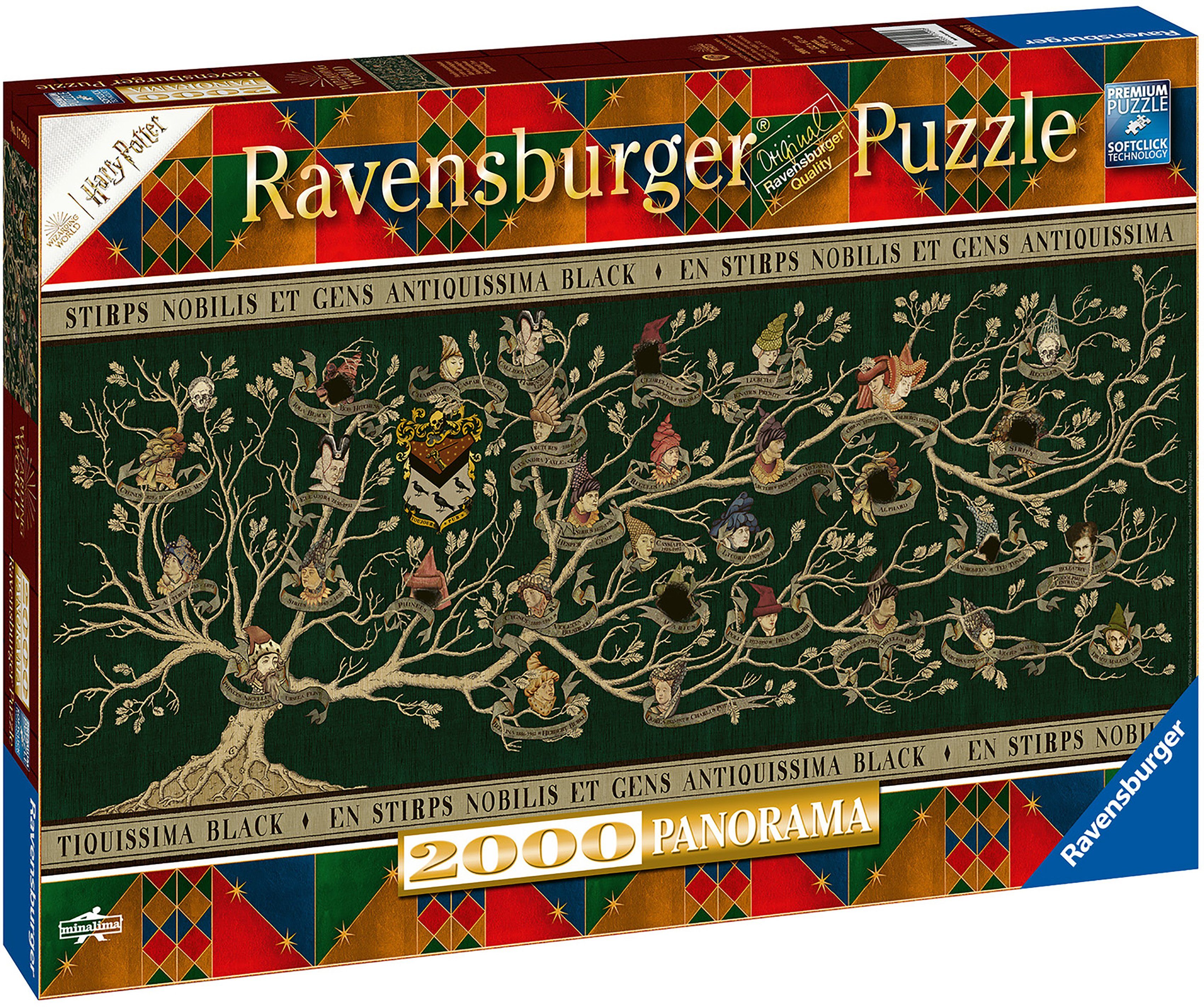 Ravensburger Puzzle Familienstammbaum, 2000 Puzzleteile, Made in Germany günstig online kaufen