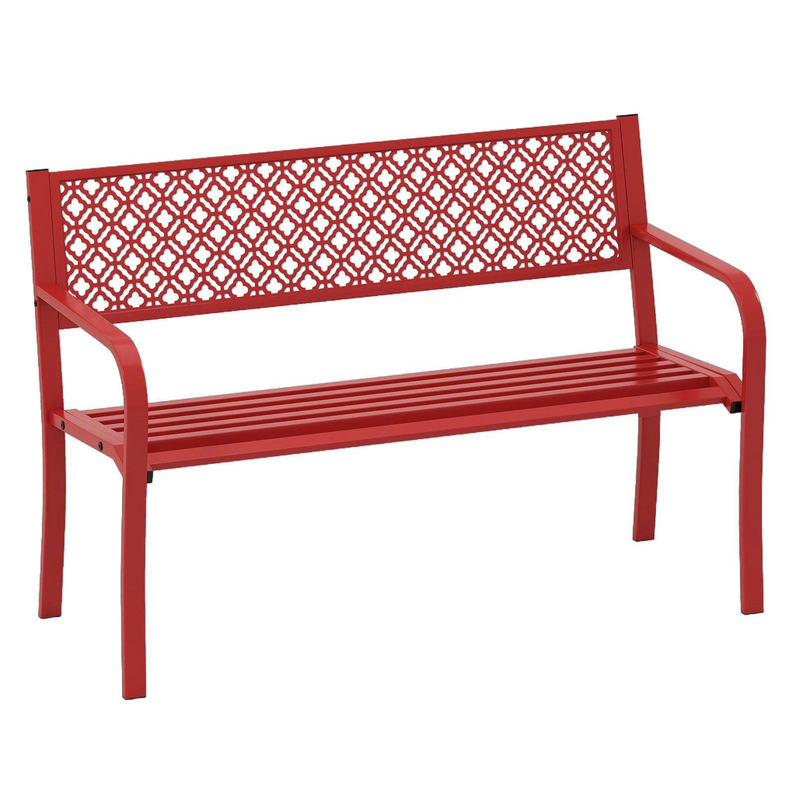 COSTWAY Gartenbank, 127cm Sitzbank für 2-3 günstig online kaufen