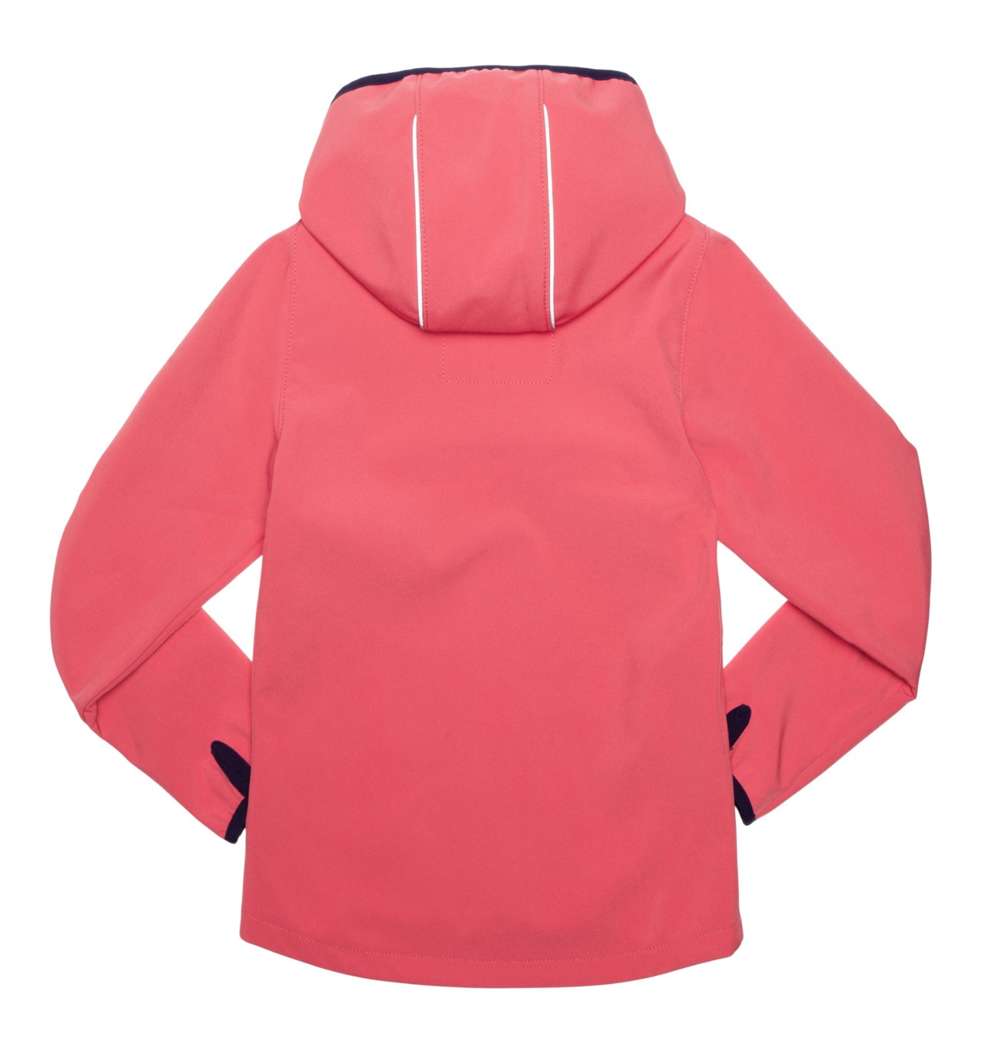 Kamik Softshelljacke Faye (wasserabweisend, reflektierend) korallrot Mädchen