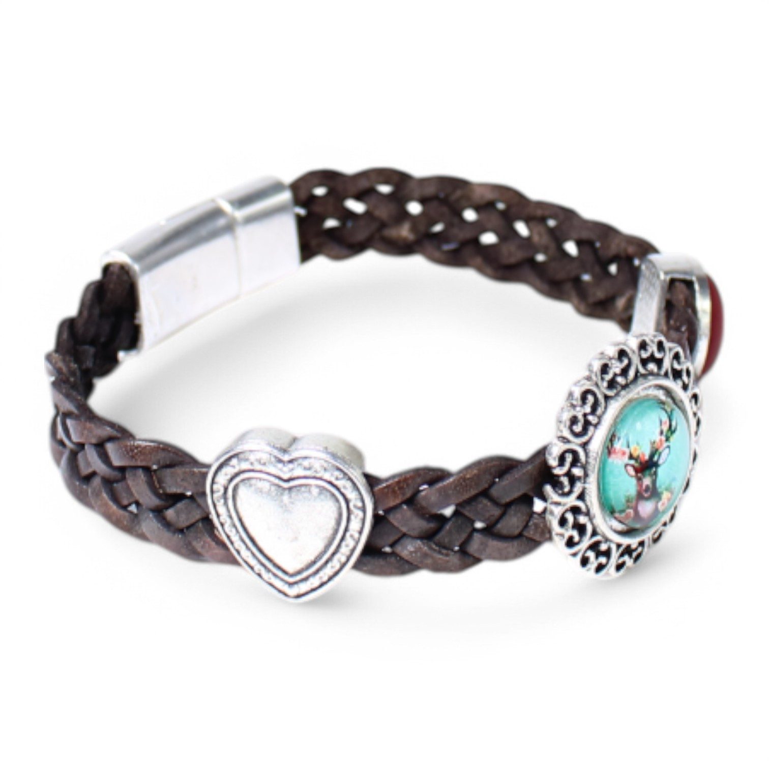 FRONHOFER Lederarmband 19376, Armband mit Tracht günstig online kaufen