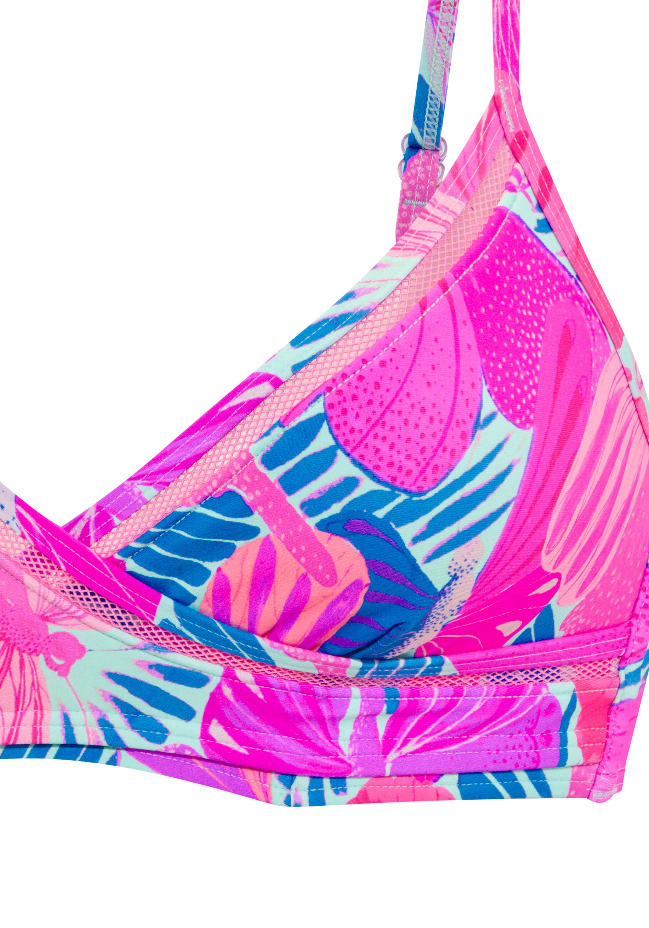 Sunseeker Triangel-Bikini-Top Butterfly, mit Schmetterling-Design