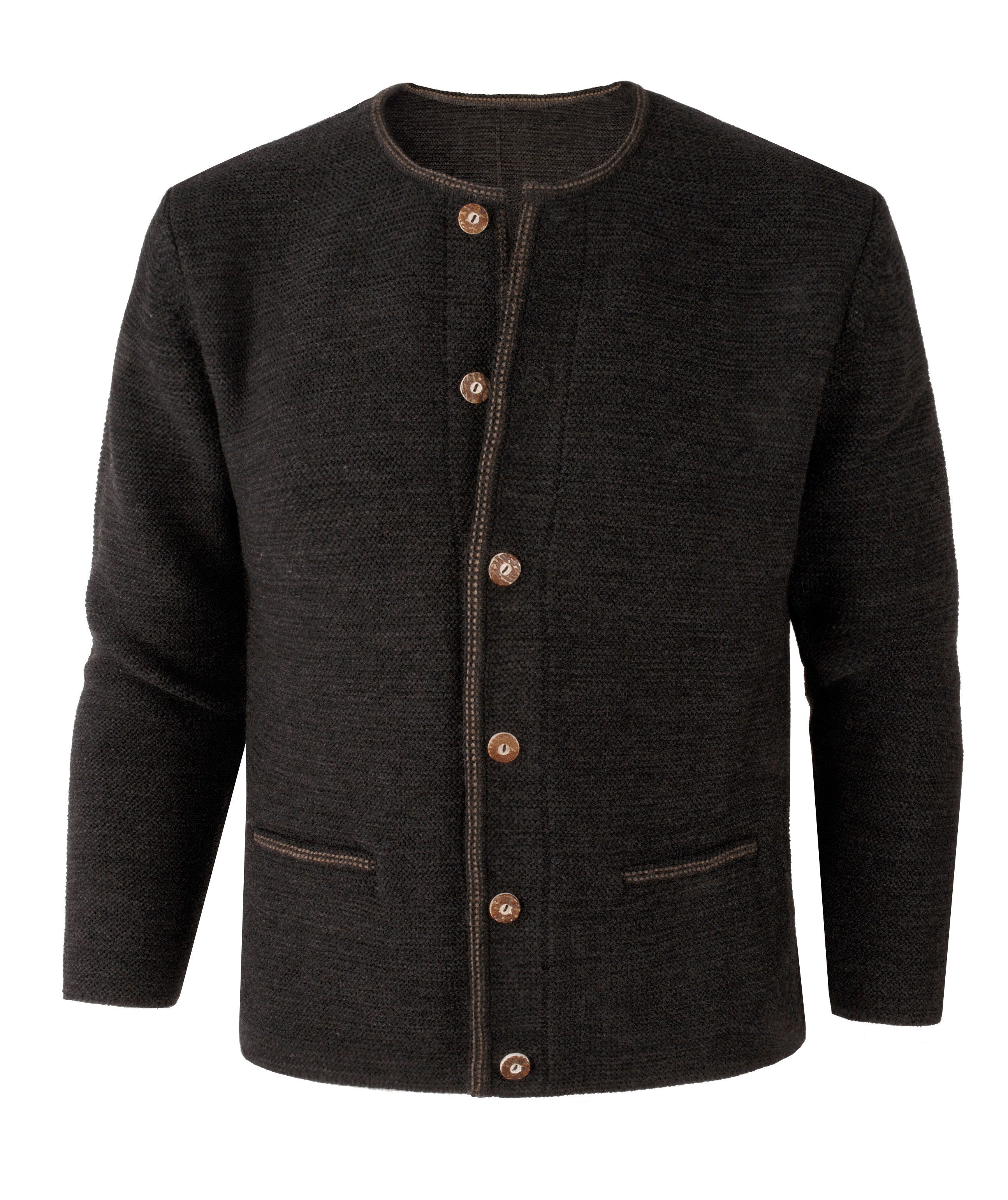 Moschen-Bayern Trachtenstrickjacke Trachtenjacke Herren Trachtenstrickjacke Trachtenjanker Strickjacke