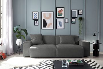 KAWOLA 3-Sitzer RANI, Sofa Feincord versch. Farben