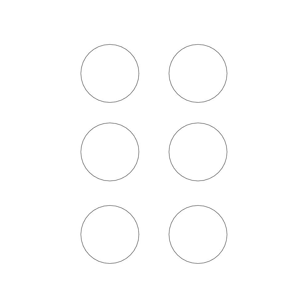 Badgematic Button Buttonpapier, Weißes DIN A4 Papier