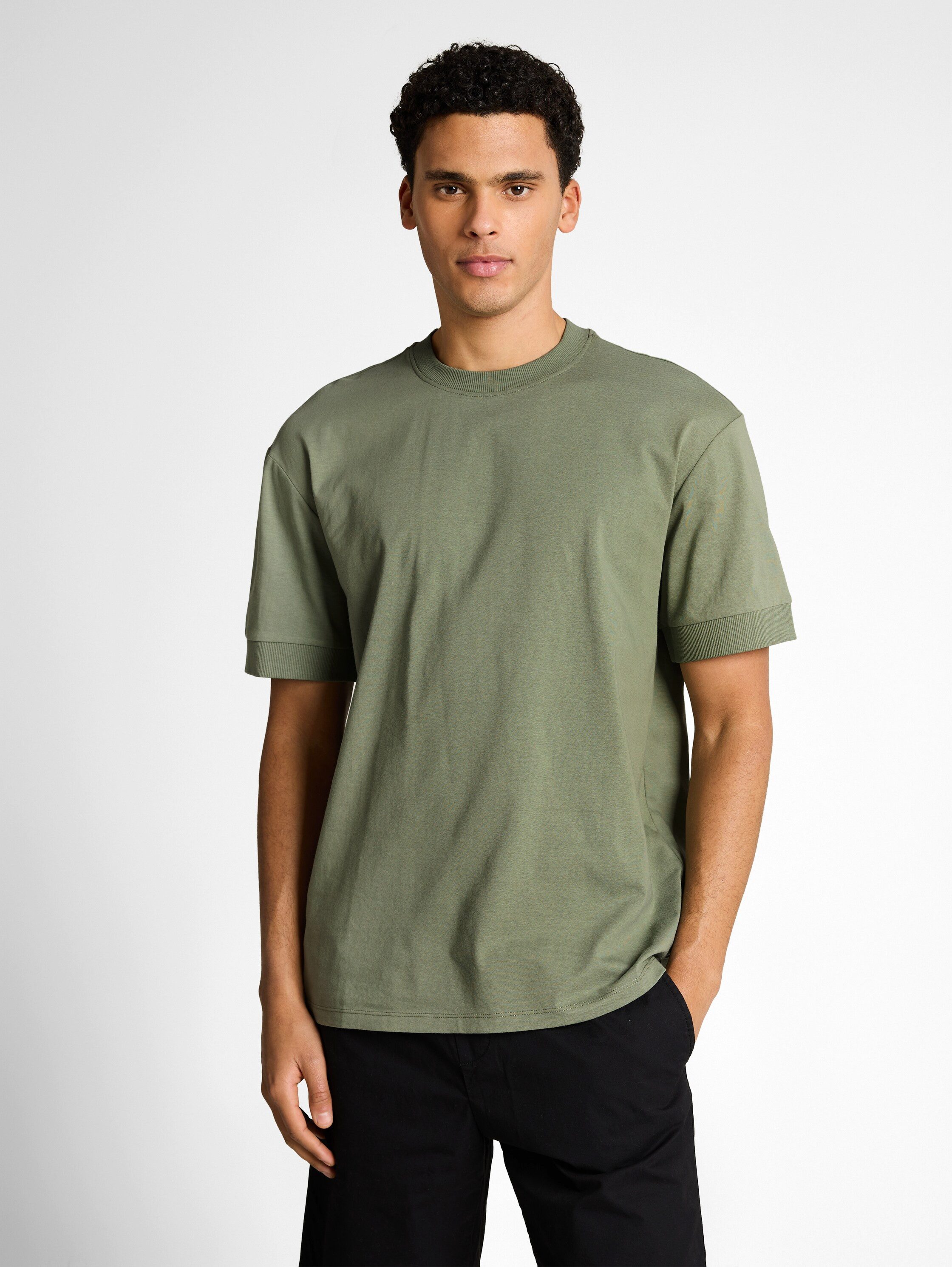 TOM TAILOR Denim T-Shirt unifarben