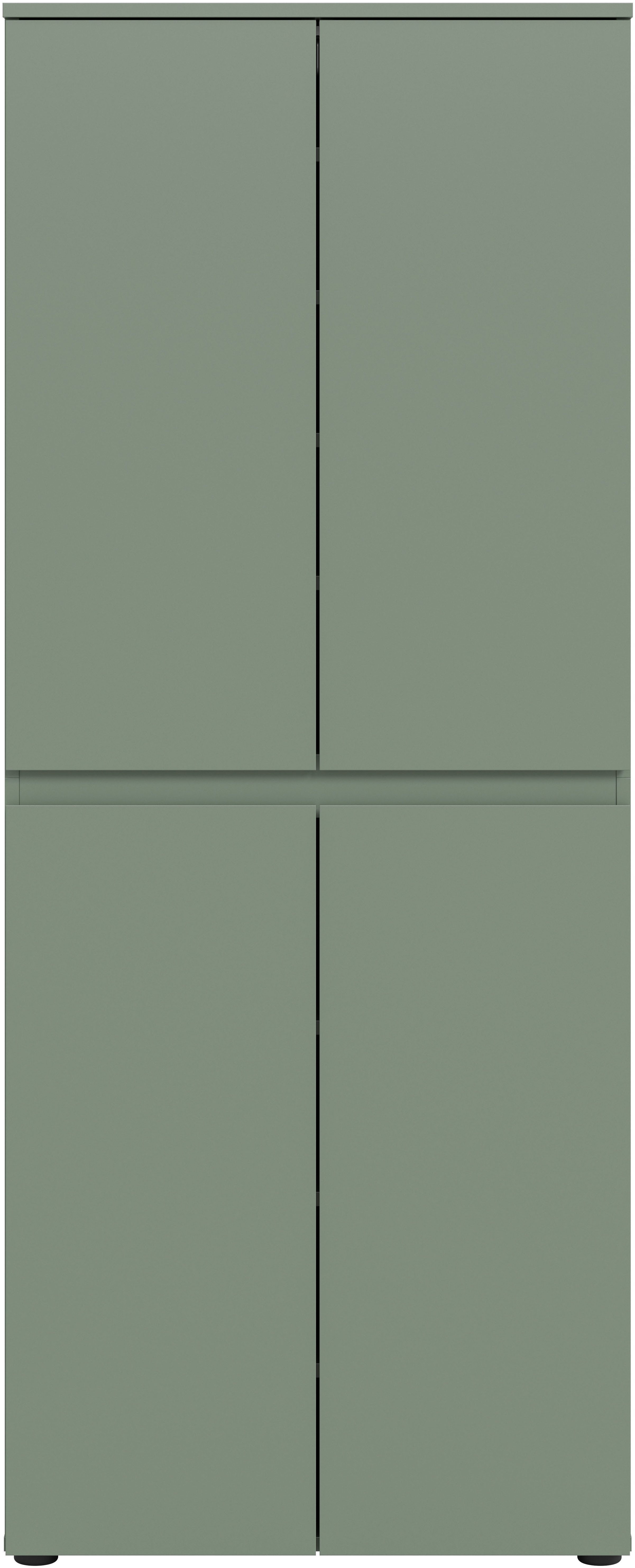 Home affaire Mehrzweckschrank CIPELA, 70x175 cm, viel Stauraum, variable Einlegeböden, Kleiderstange (1-St., in vielen verschiedenen Trendfarben verfügbar) Schuhschrank, Kleiderschrank, Universalschrank, Aktenschrank, Schrank