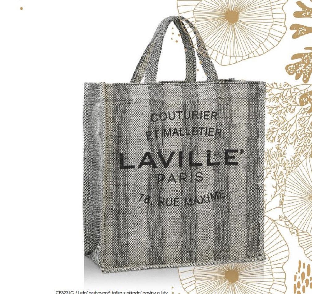 Laville Paris Shopper Laville Paris XXL Shopping & Beach Jutefaser Strandtasche