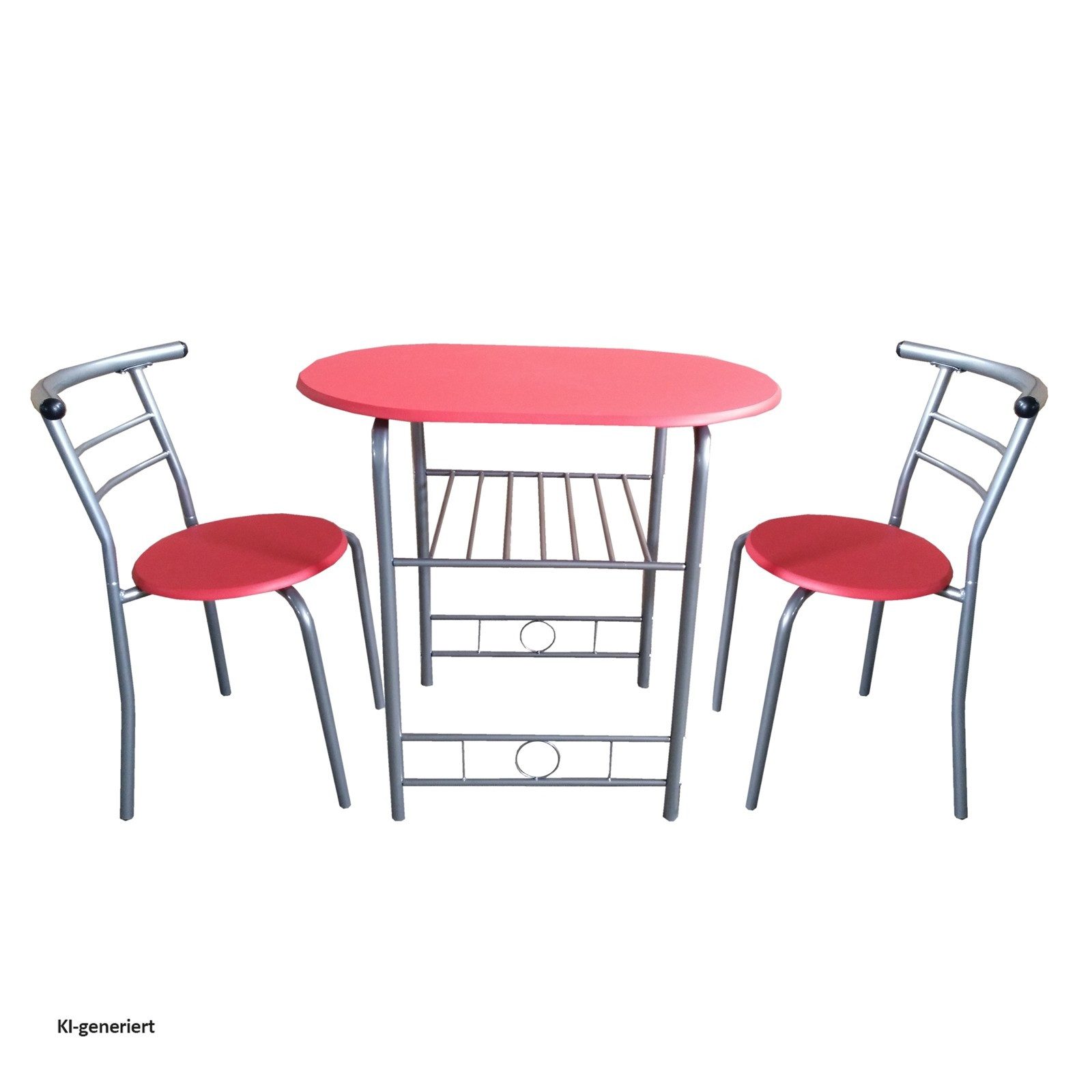 HTI-Line Küchentisch Tischgruppe Merit (Set, 3-St., 1 Tisch, 2 Stühle), Essgruppe 1 Tisch 2 Stühle