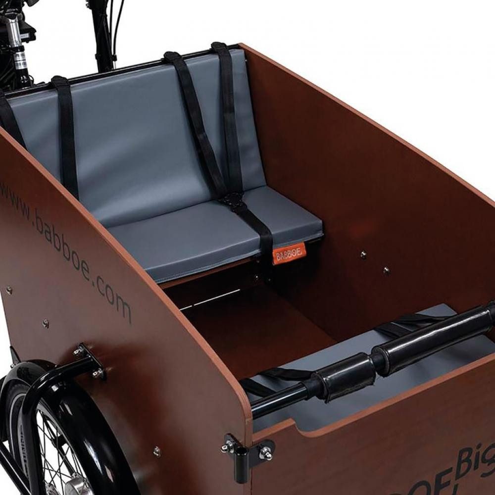 Sitzkissen Babboe Kissenset Hippo Grey, für Big