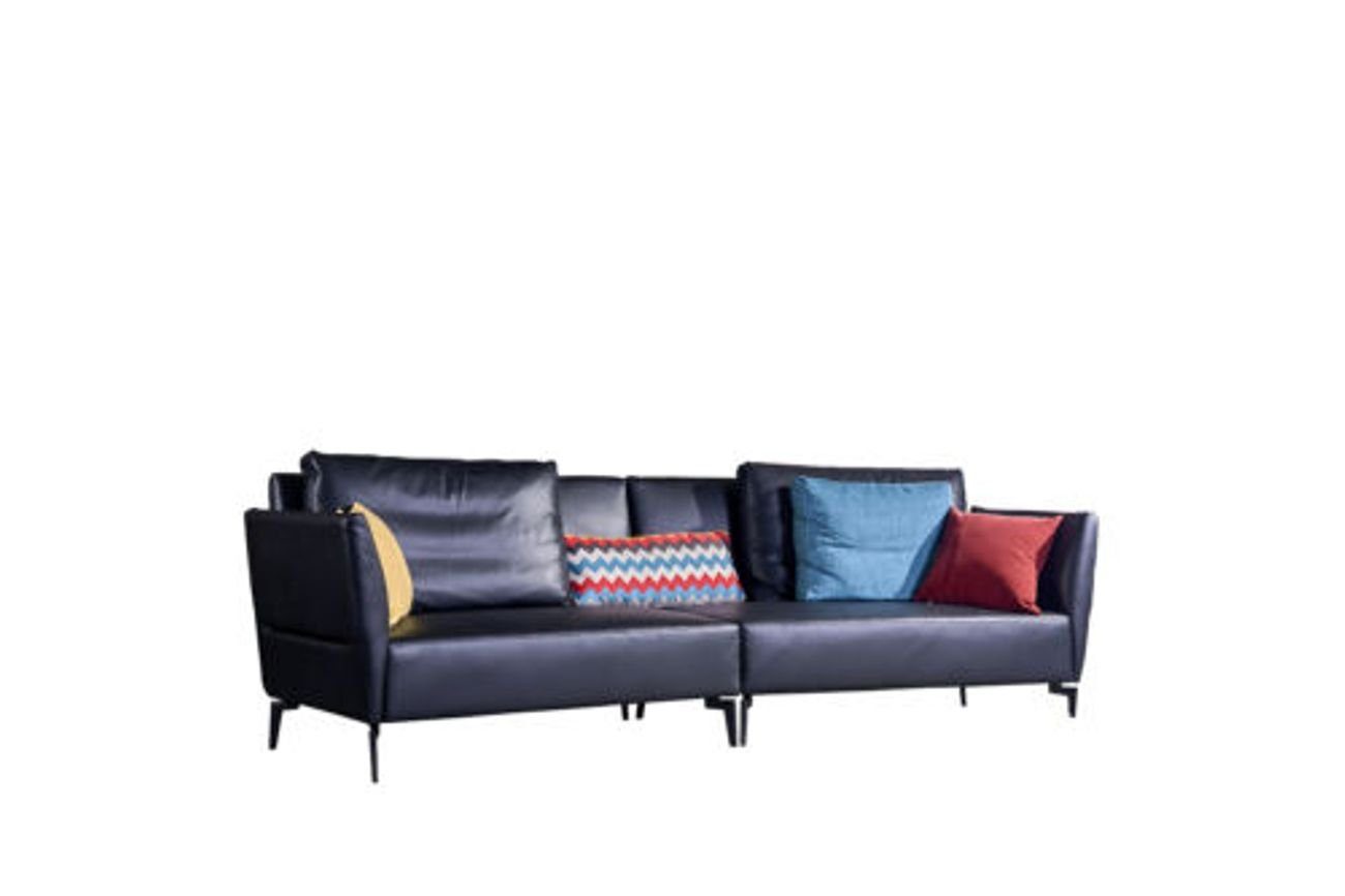 Couch Viersitzer Moderne Sofa Sofas 4-Sitzer, Sitz Design Polster 4er Zimmer JVmoebel