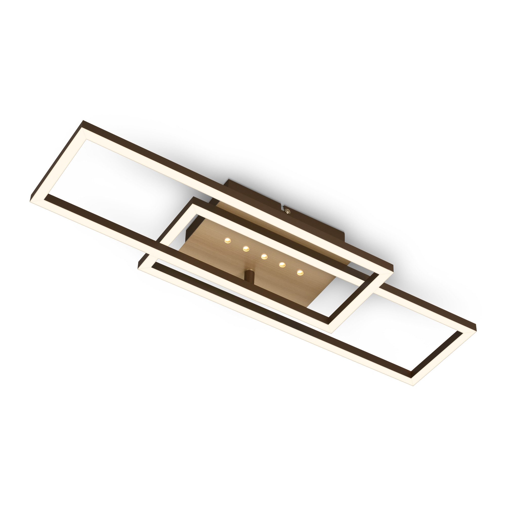 Briloner Leuchten Deckenleuchte FRAME DOT, LED fest integriert