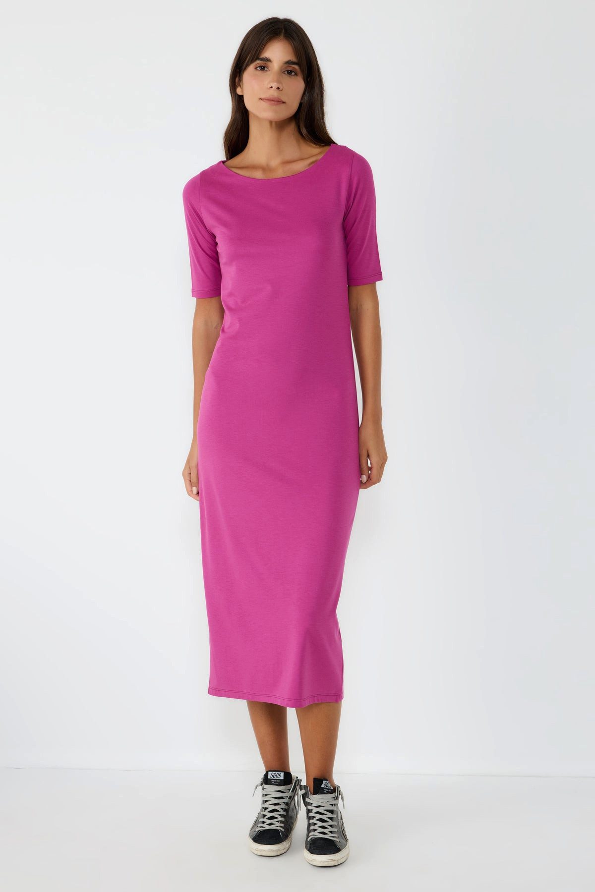 No Matter What Minikleid Kleid mit halben Ärmeln und Schlitz günstig online kaufen