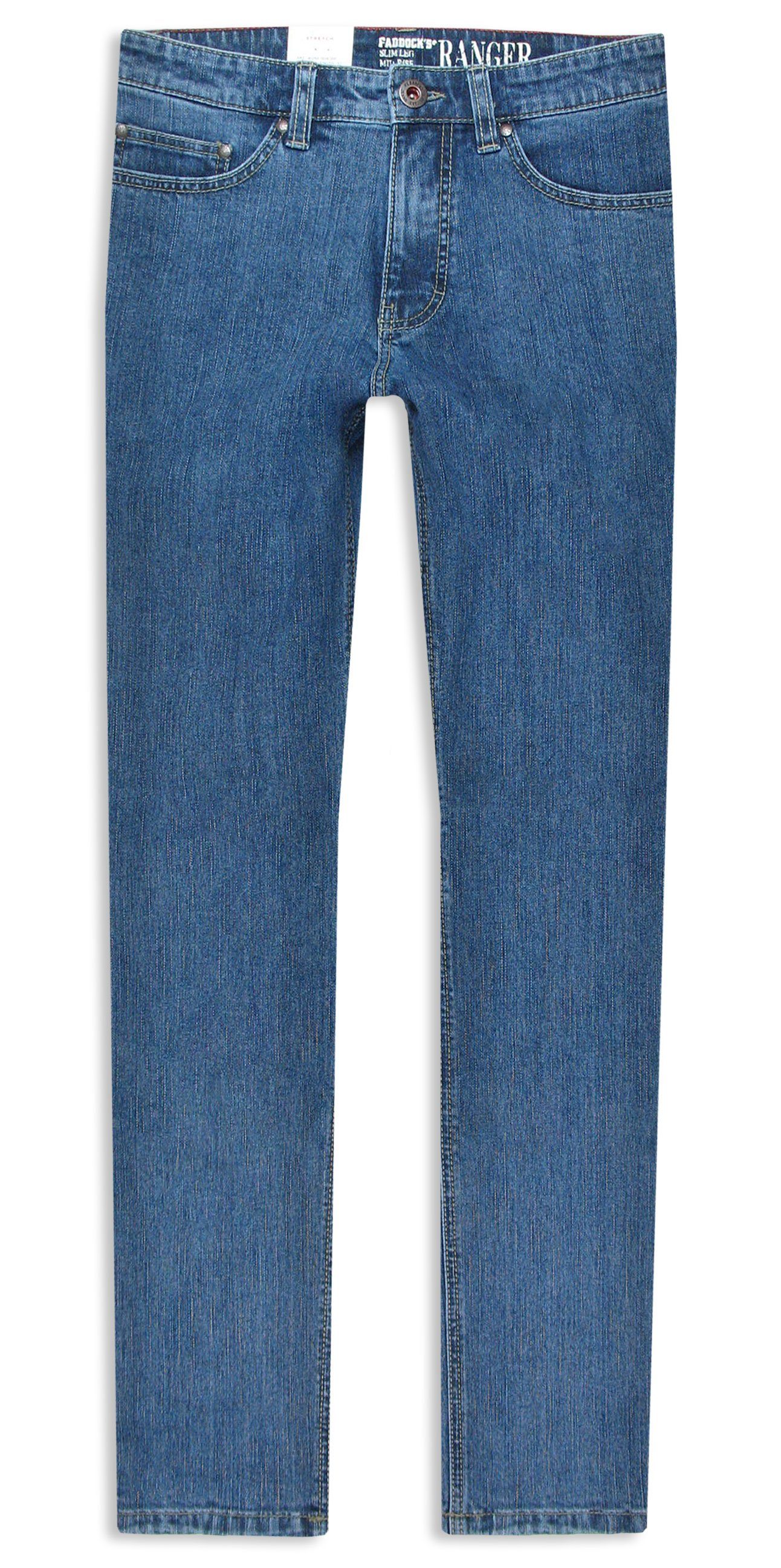 Paddock's 5-Pocket-Jeans Ranger Stretch Denim 4526 stone blue