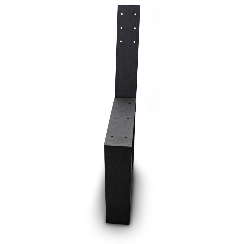 Bituxx Möbelkufe für Bänke 1 Paar 40x40x40cm Schwarz, (Set, 2-St., MS-16850)